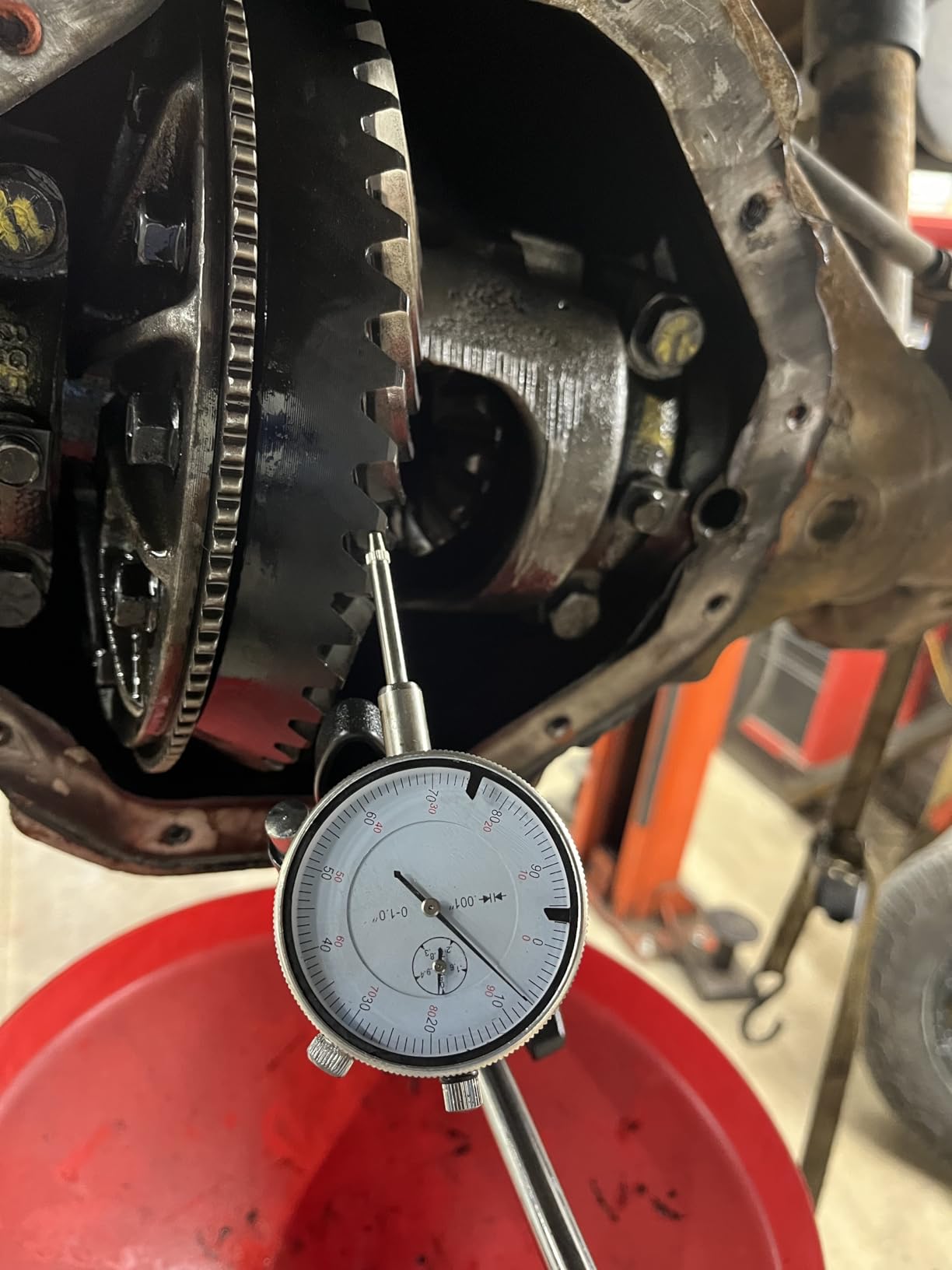 Dial Indicator with Magnetic Base, 0-1