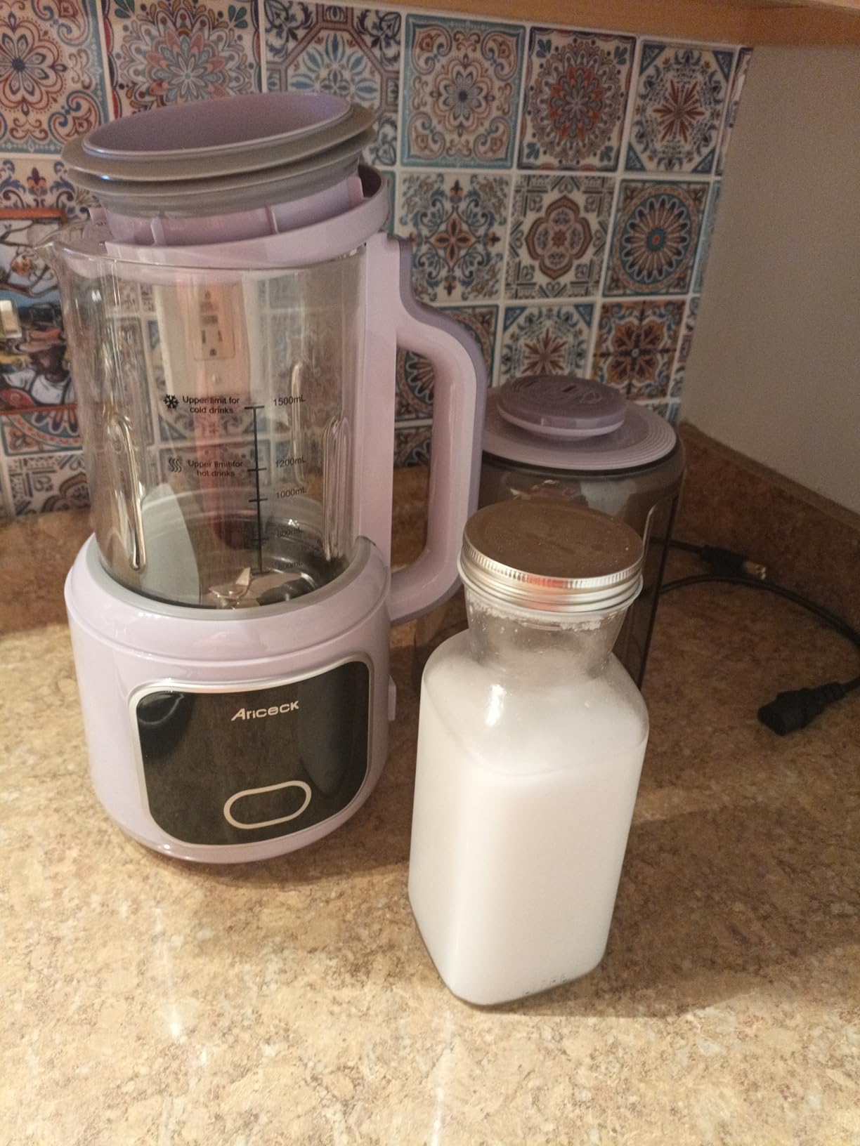 11-in-1 Nut Milk Maker, 50oz Soy Milk Machine with Self-Cleaning customer photo 2