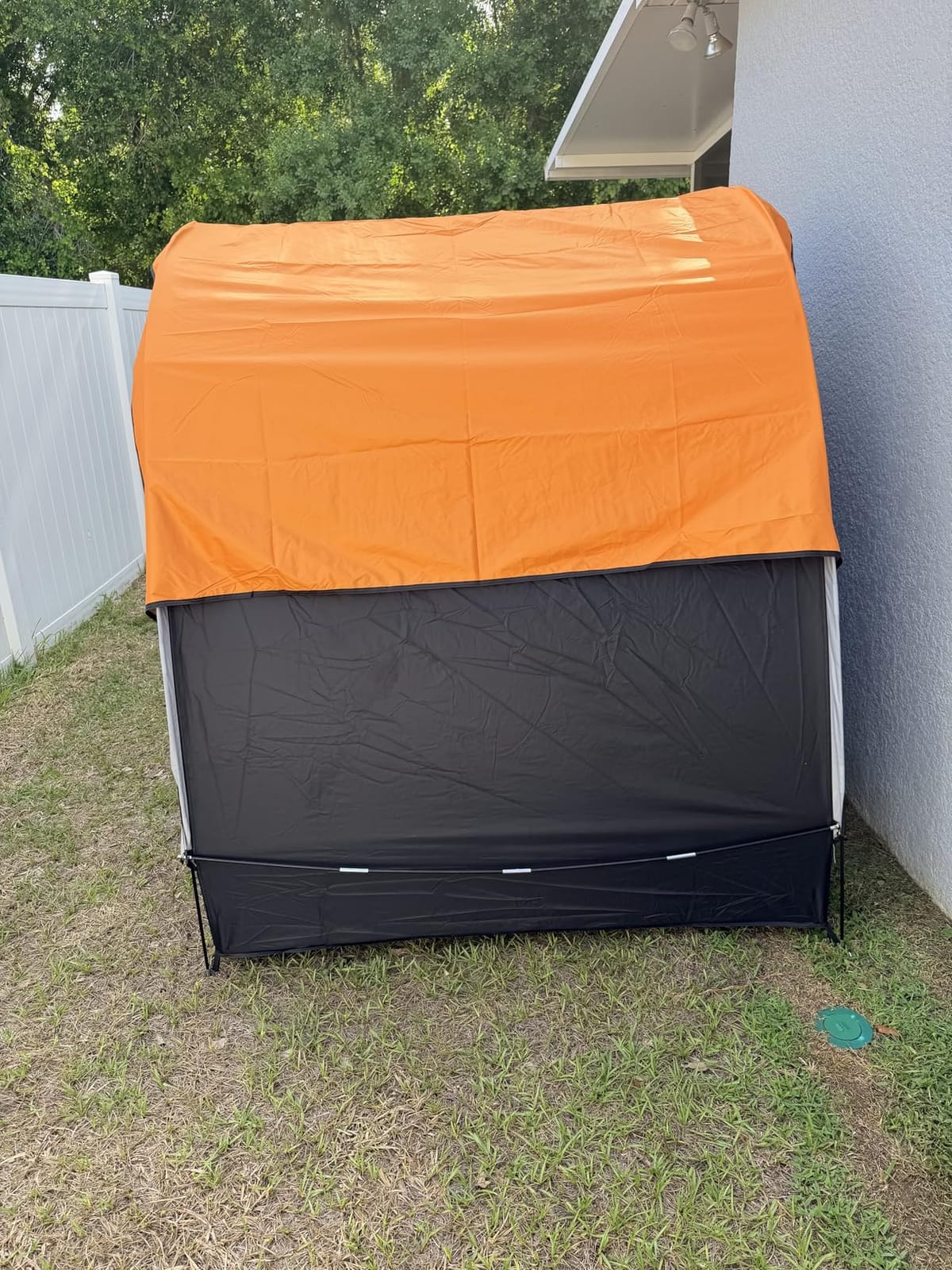 Upgraded Bike Tent with Rain Cover, Outdoor Storage Shed for 2-3 Bikes customer photo 2