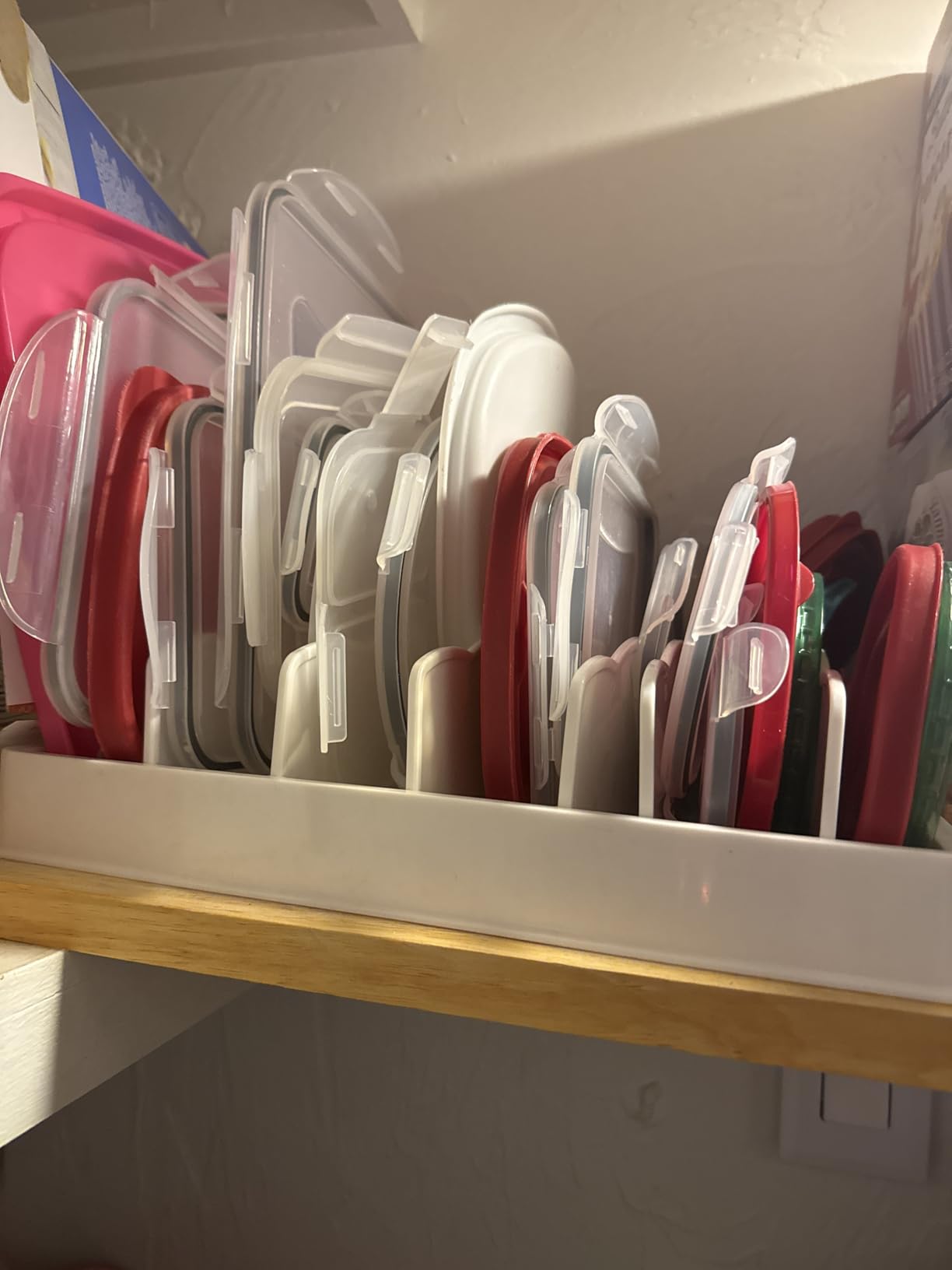 Lifewit Kitchen Cabinet Organizer for Food Contanier Lid with 7 Sections customer photo 1