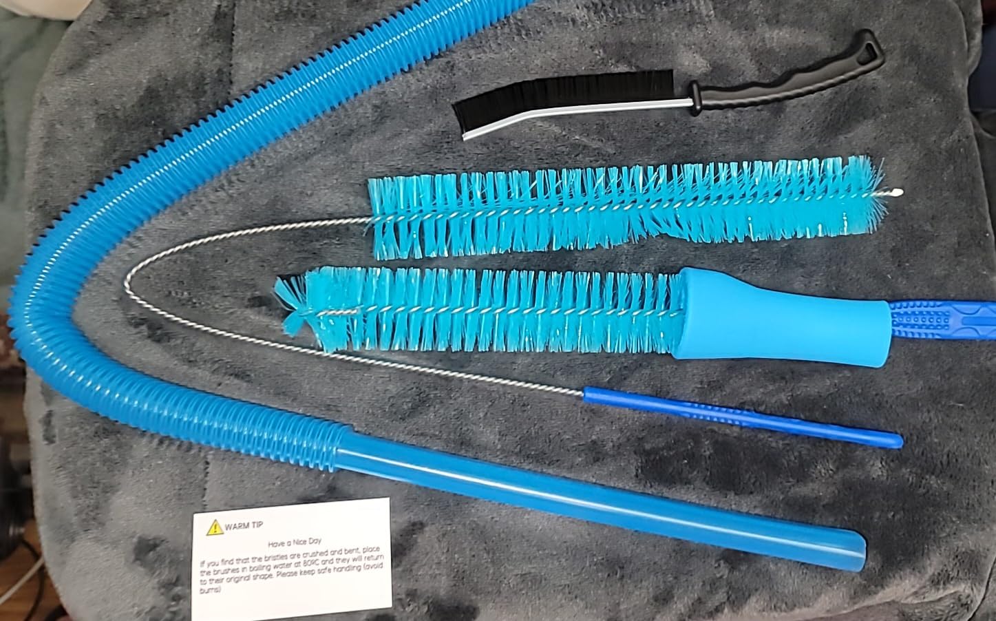 4 Pieces Dryer Vent Cleaner Kit | Vacuum Hose Lint Trap Clean Tool customer photo 2