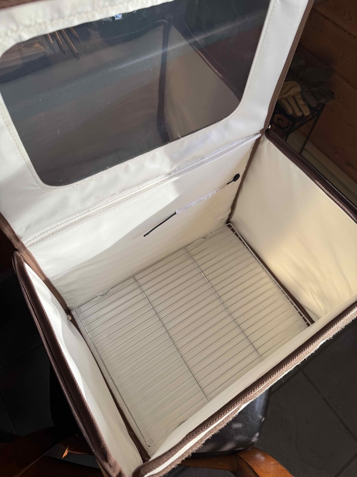 Bread Proofing Box Sour Dough Proofing Box for Sourdough Bread Proofer Warming Box Proofing Oven Yogurt Maker with - 9 Inch Proofer Basket, Lame, Scraper, Metal Rack - Temperature 68-131℉ 99 H Timer customer photo 1