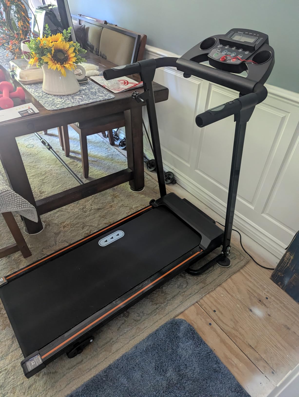 Redliro Treadmill for Seniors with Long Handrails - Walking Treadmill customer photo 1