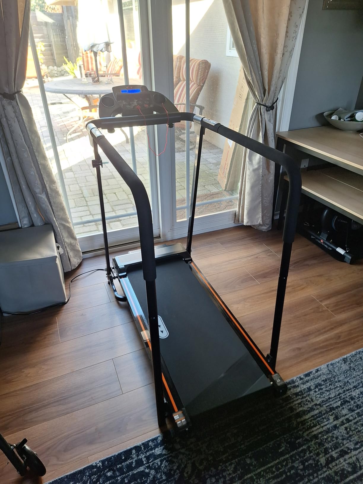 Redliro Treadmill for Seniors with Long Handrails - Walking Treadmill customer photo 2