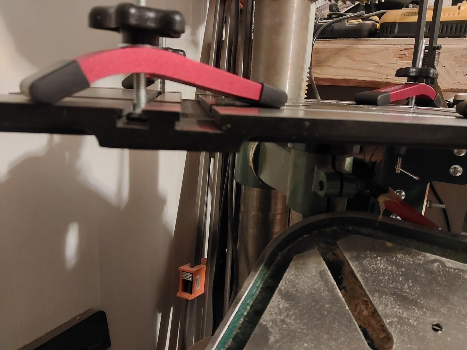 Deluxe Cast Iron Woodworker's Drill Press Table, compatible with Nova, Grizzly, Jet Drill press. customer photo 1