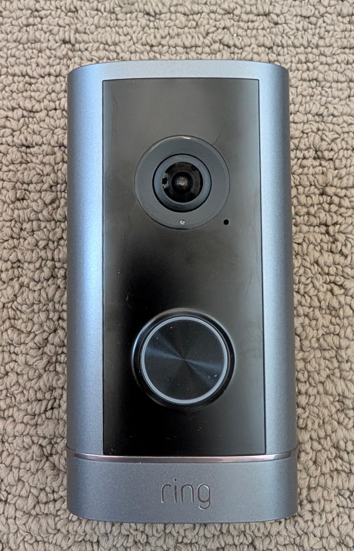 Ring Wired Doorbell 4K Elite (newest model), Native Power over Ethernet, Retinal 4K with wide-angle video, Remote Gate Access, 10x Enhanced Zoom, and Night Vision, Deep Silver customer photo 1