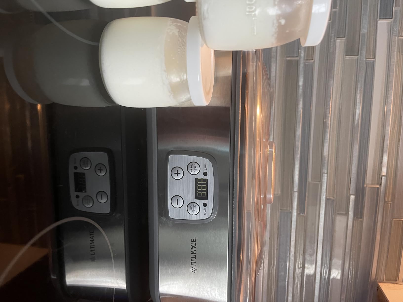 Ultimate Probiotic Yogurt Maker with TruTemp™ Adjustable Temperature & Time Control, Make Trillions of Probiotics for Gut Health, Two 1-Quart Containers for Larger Batches, UNLIMITED LIFETIME WARRANTY customer photo 1