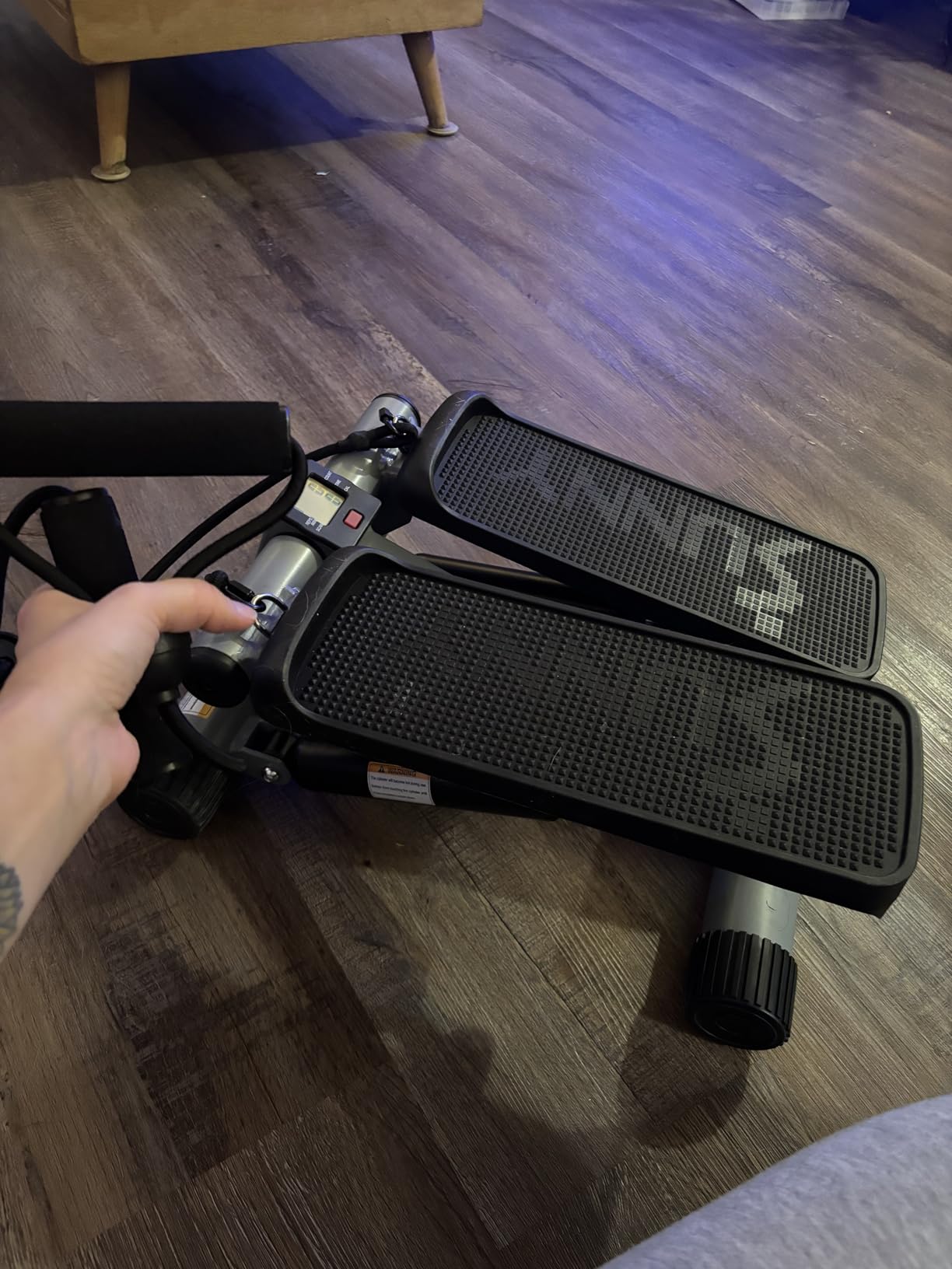 Sunny Health & Fitness Climbing Stair Stepper for Home Gym customer photo 2