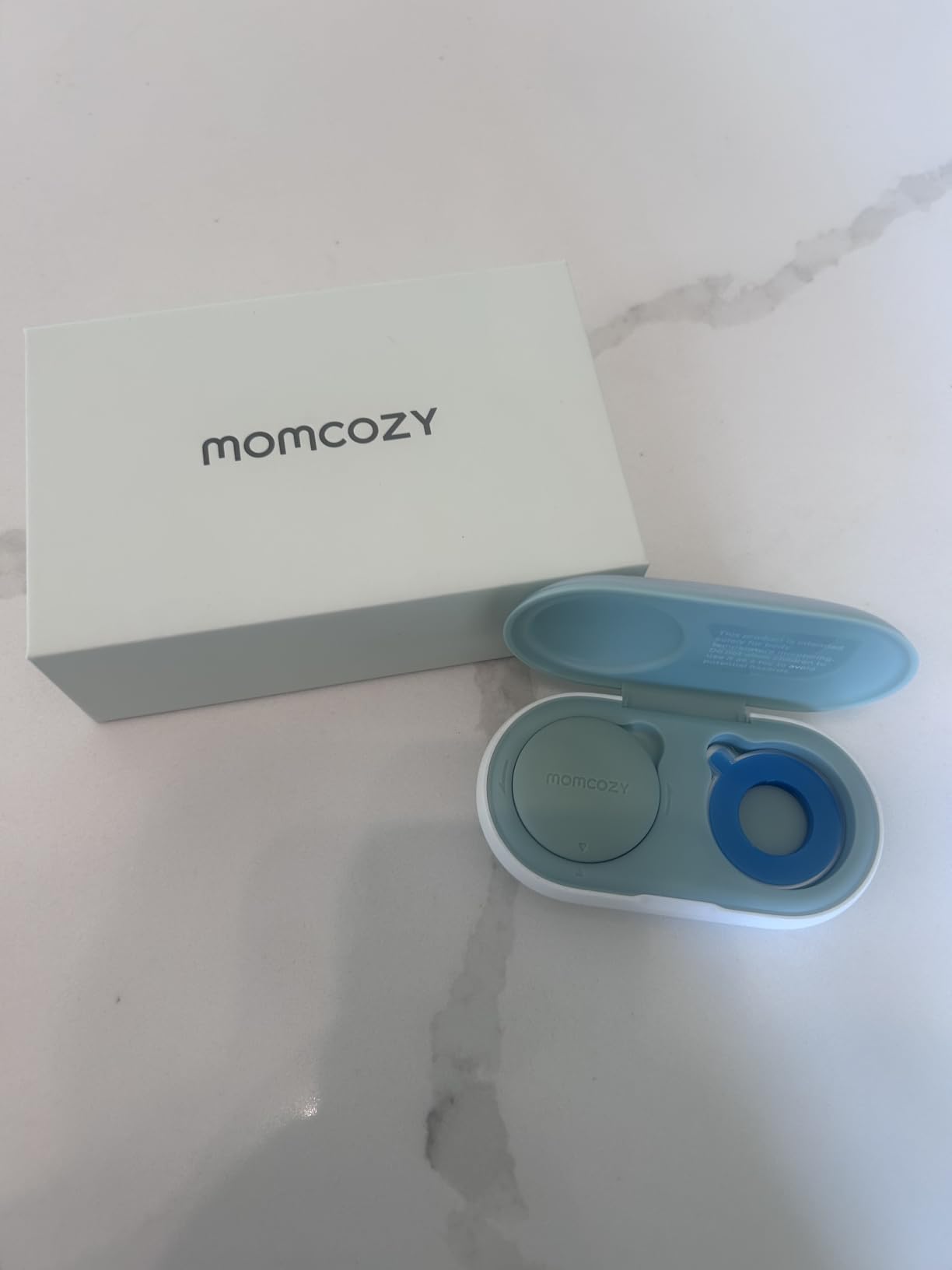 Momcozy Wearable Digital Thermometer for Baby, Continuous App Monitoring customer photo 2