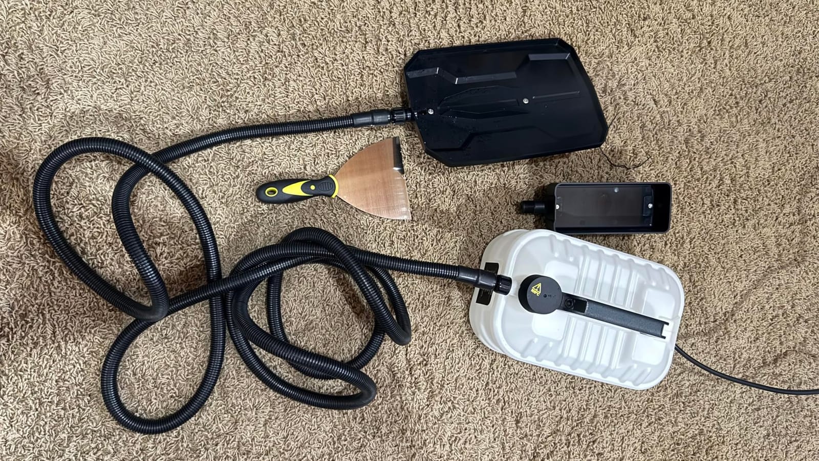 Wallpaper Steamer Remover With Steam Plates, 2h Continuous Steam customer photo 1