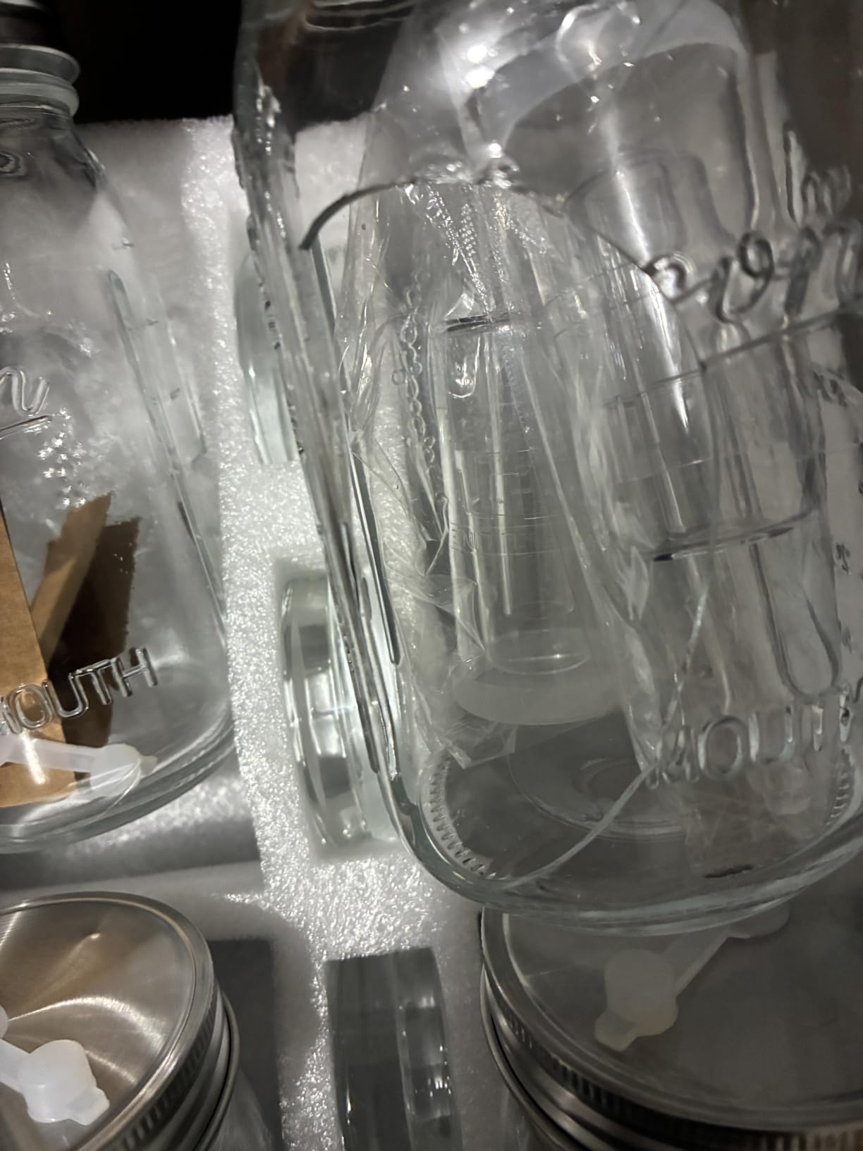 Fermentation Kit 4Pack with 4x32oz Mason Jars, 304 Lids, Airlocks, Weights customer photo 1