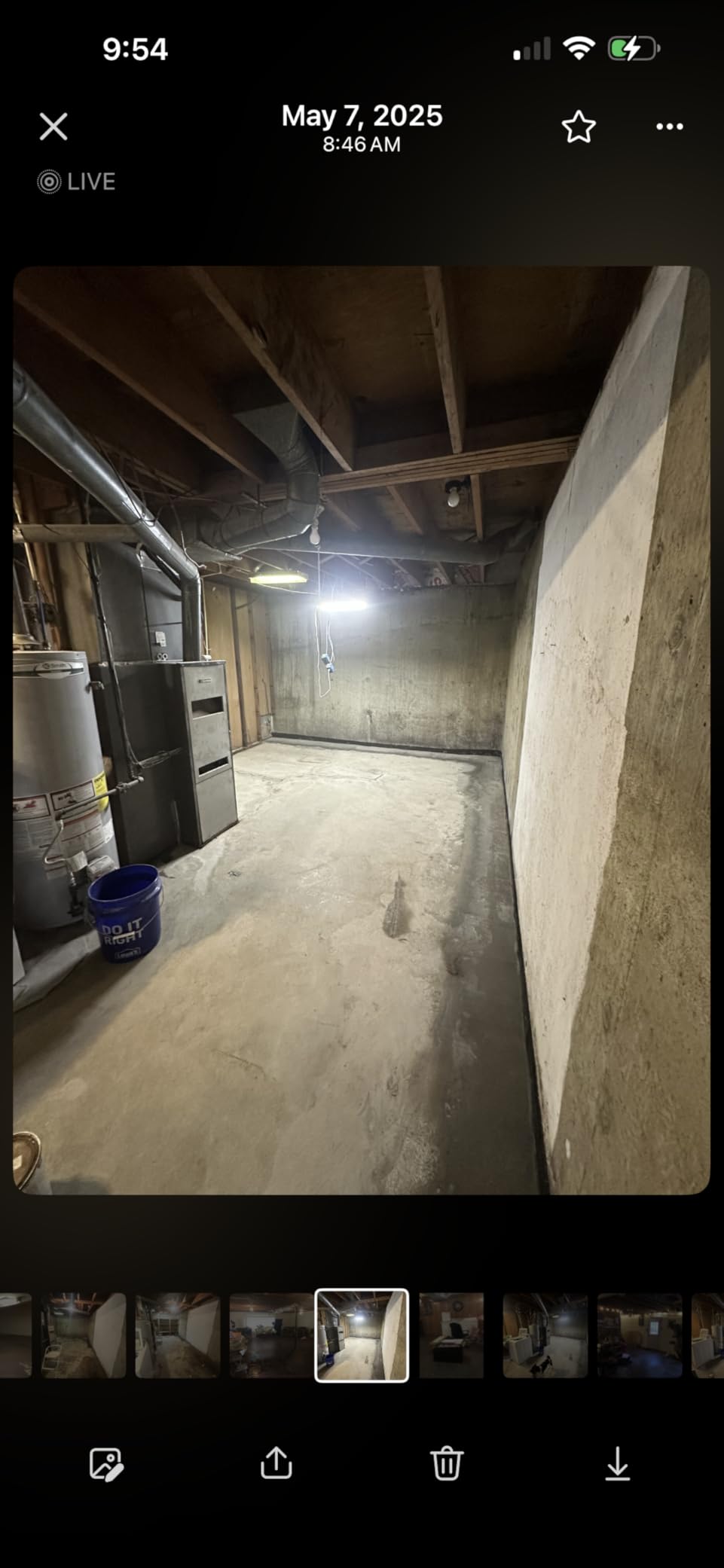 Two-Part Epoxy Floor Paint | 1.06 Gal | 4:1 Mix Ratio | Low VOC, Floor Coating for Garage & Basement | Anti-Slip, Chemical Resistant, 4H Hardness | Self-Leveling High-Gloss Finish for 270 Sq.Ft Per Coat customer photo 1
