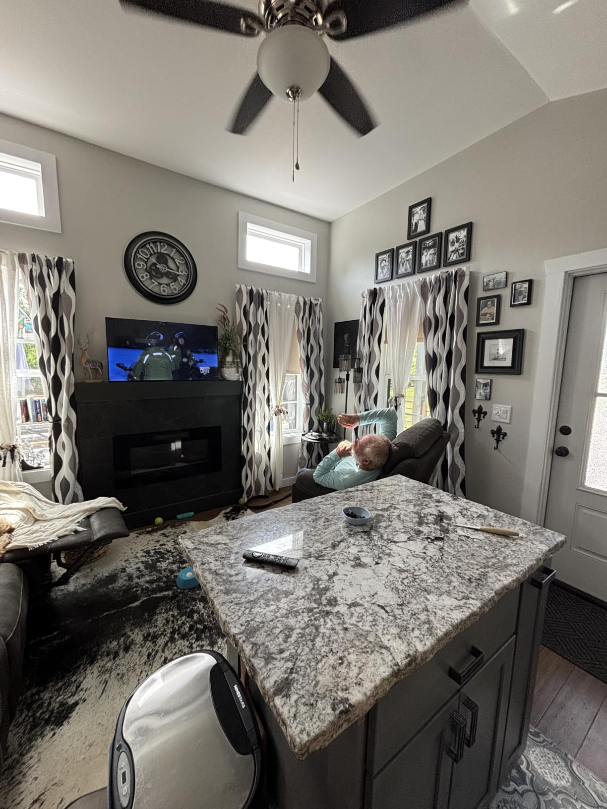 Boolegon Blackout Roller Shades for Windows, Light Beige, Custom Size customer photo 1