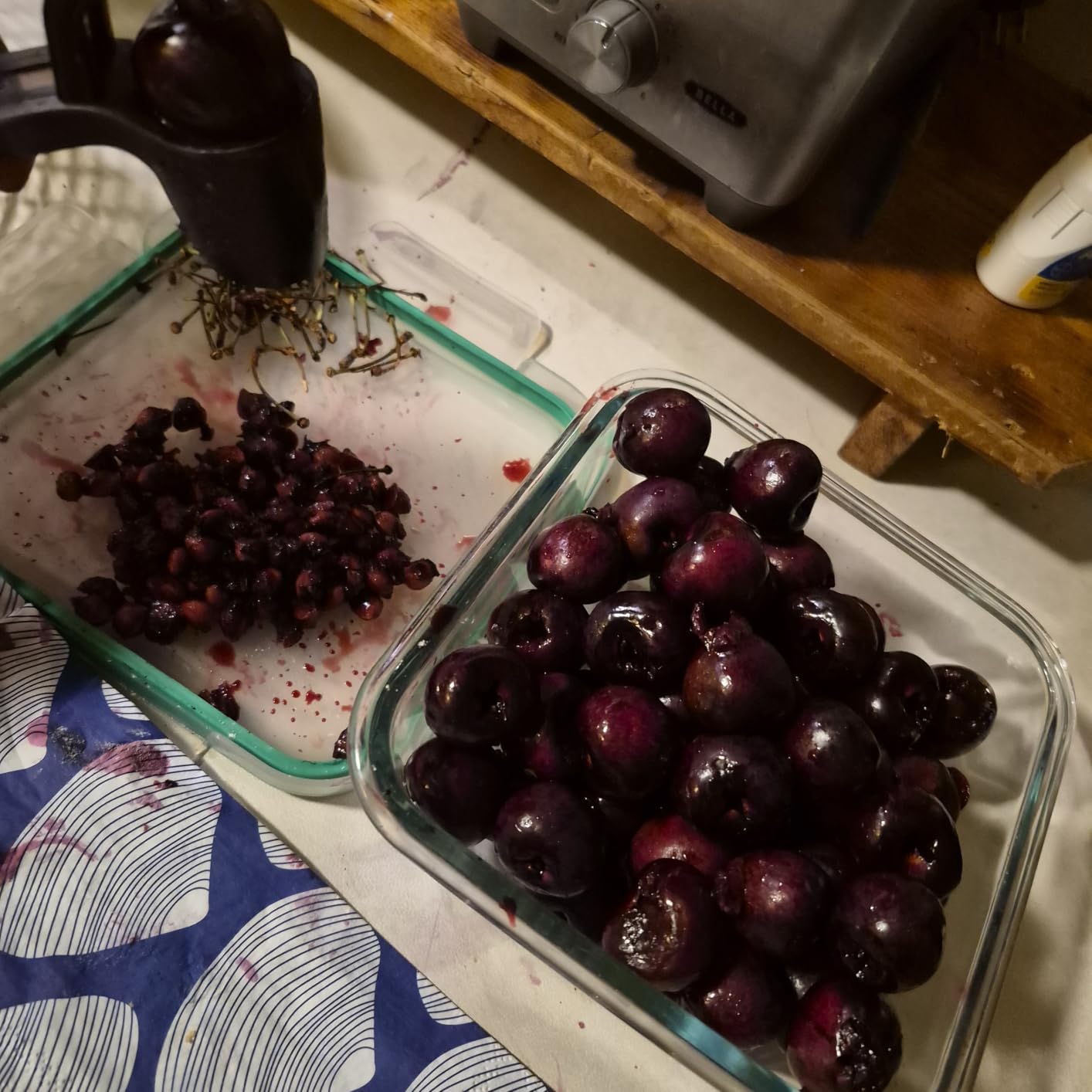 KITCHENDAO Cherry Pitter Tool, Cherry Core Remover customer photo 2
