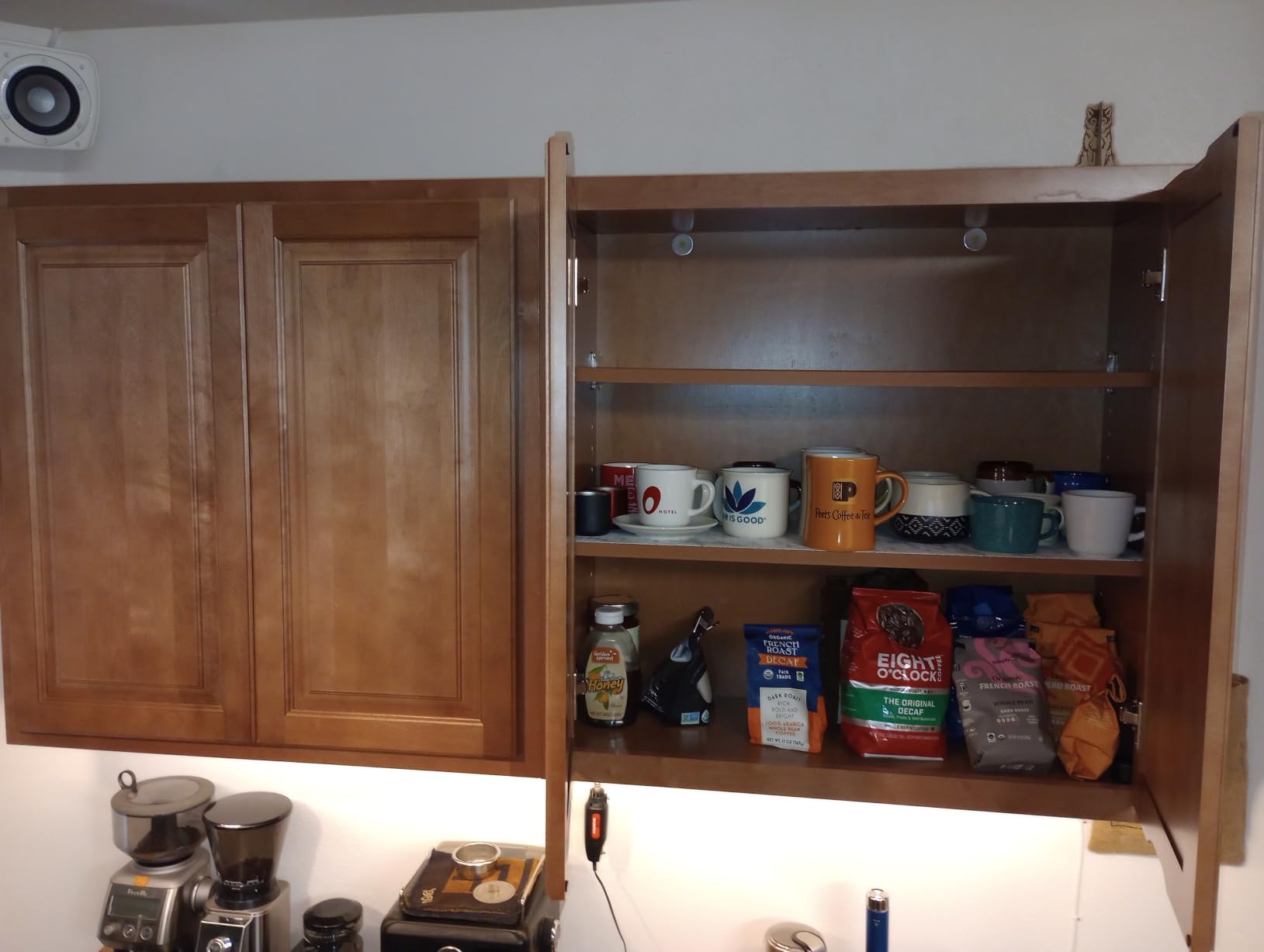 Raised Panel Wall Cabinet - Ready to Assemble, Perfect for Kitchen, Laundry, and Bathroom Storage - 30”W x 30”H x 12”D customer photo 1