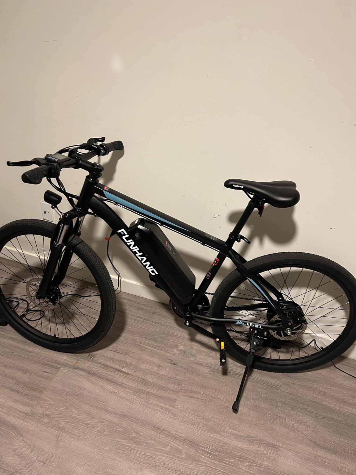 Funhang Electric Bike for Adults, 1000W Peak Ebike, 50Miles Electric Mountain Bike, 26