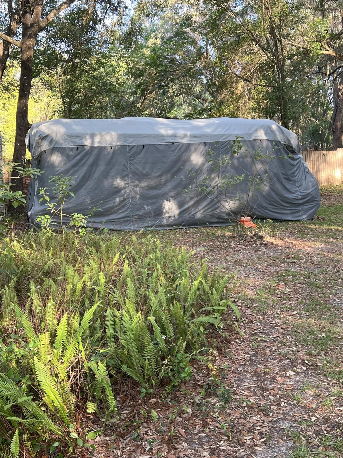 Umbrauto RV Cover for 30-33ft Travel Trailer: Lightweight, Waterproof Camper Cover for Toy Hauler, Winter Campsite, with Gutter Covers, Tongne Jack Covers, Windproof Straps customer photo 2