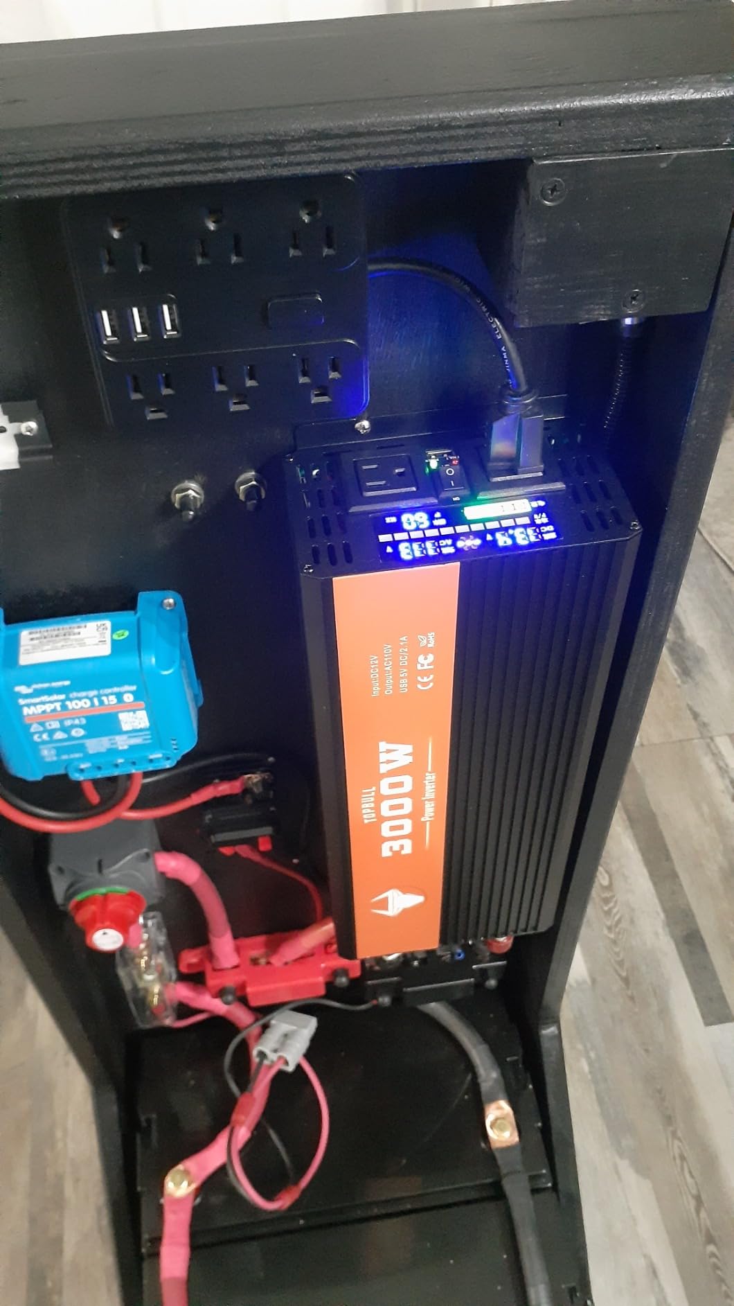 3000 Watt Power Inverter 12V DC to 120V/110V AC for Vehicles Car Converter customer photo 1