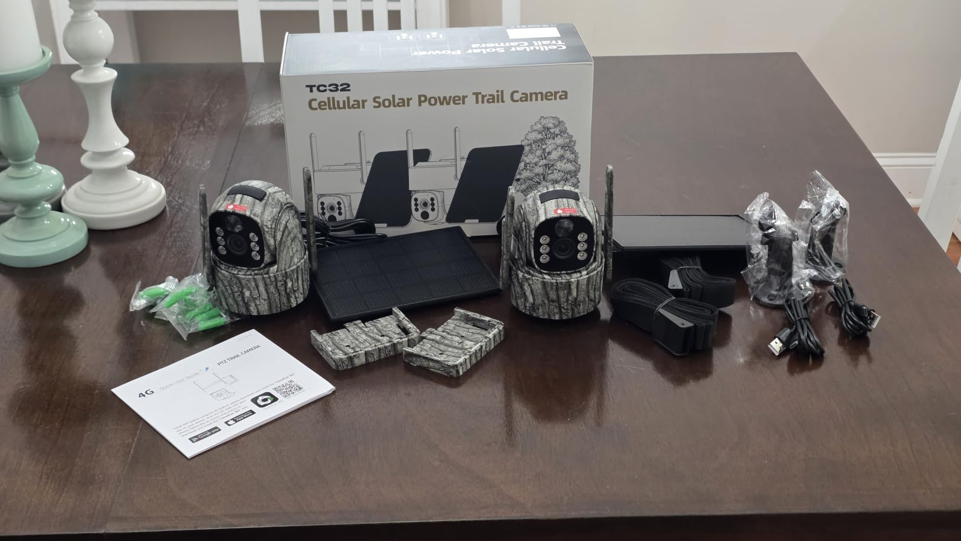 4G LTE Trail Camera, 360° View Cellular Hunting Camera with Live Streaming customer photo 1