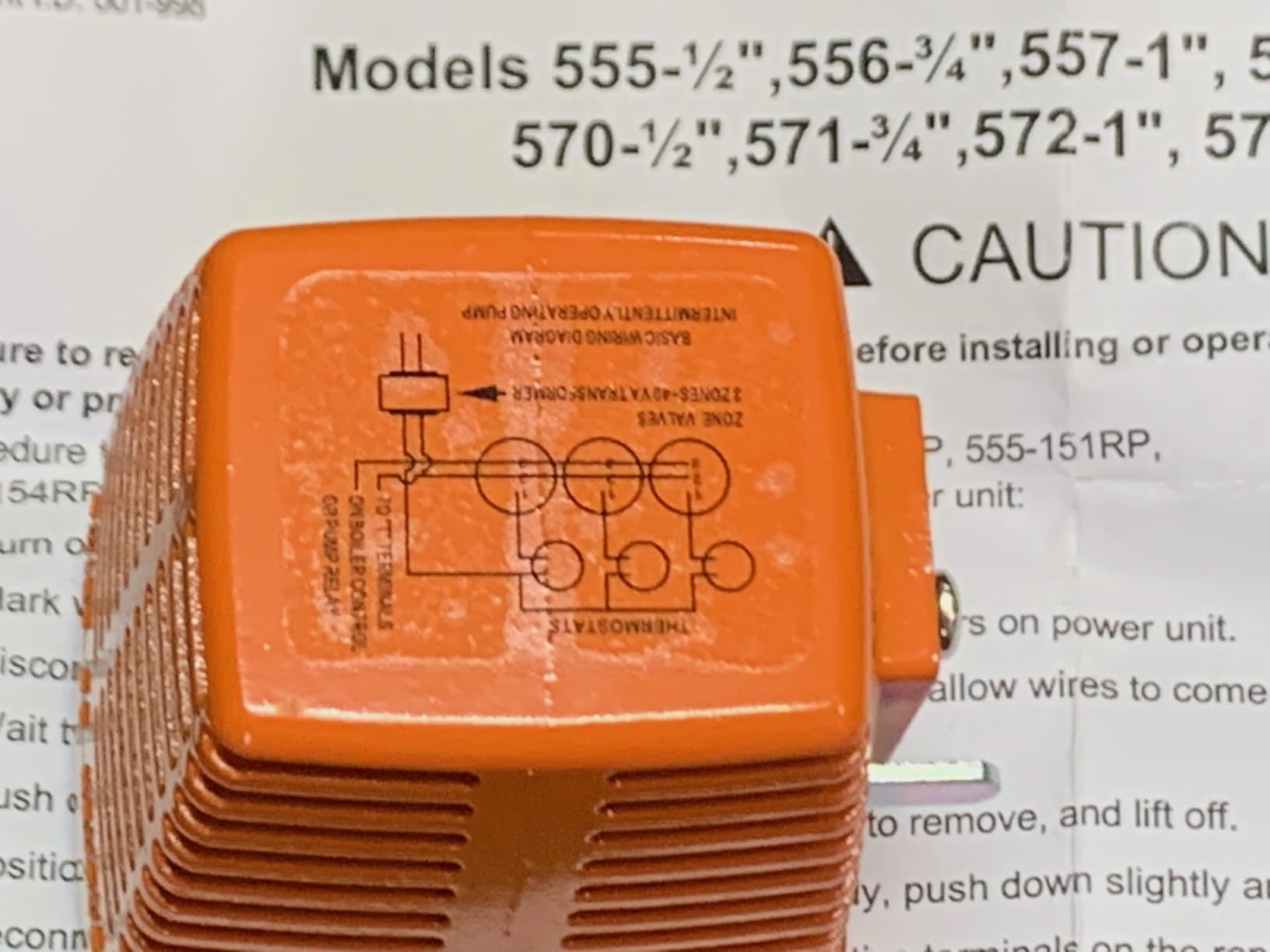 555-173RP Zone Valve Power Head customer photo 2