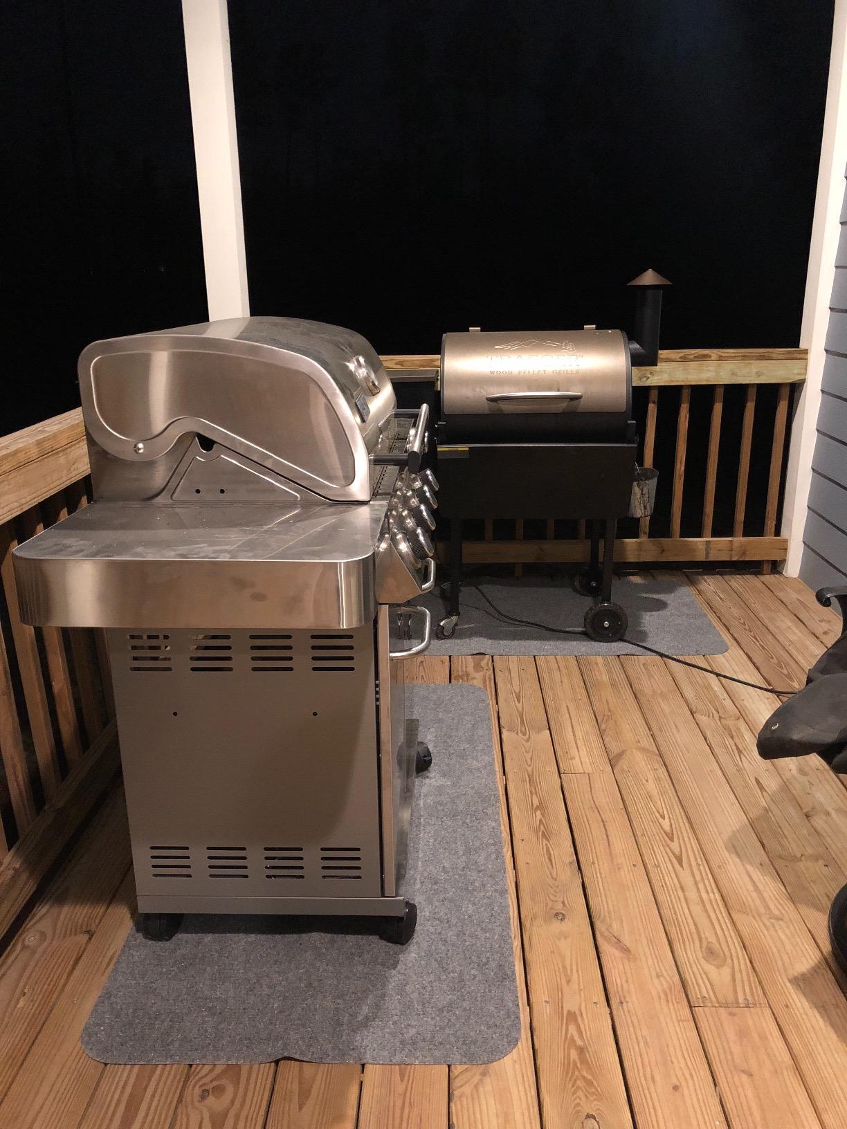 Drymate Under Grill Mats for Outdoor Grill & Griddle, USA Made, 36x59 XL customer photo 2