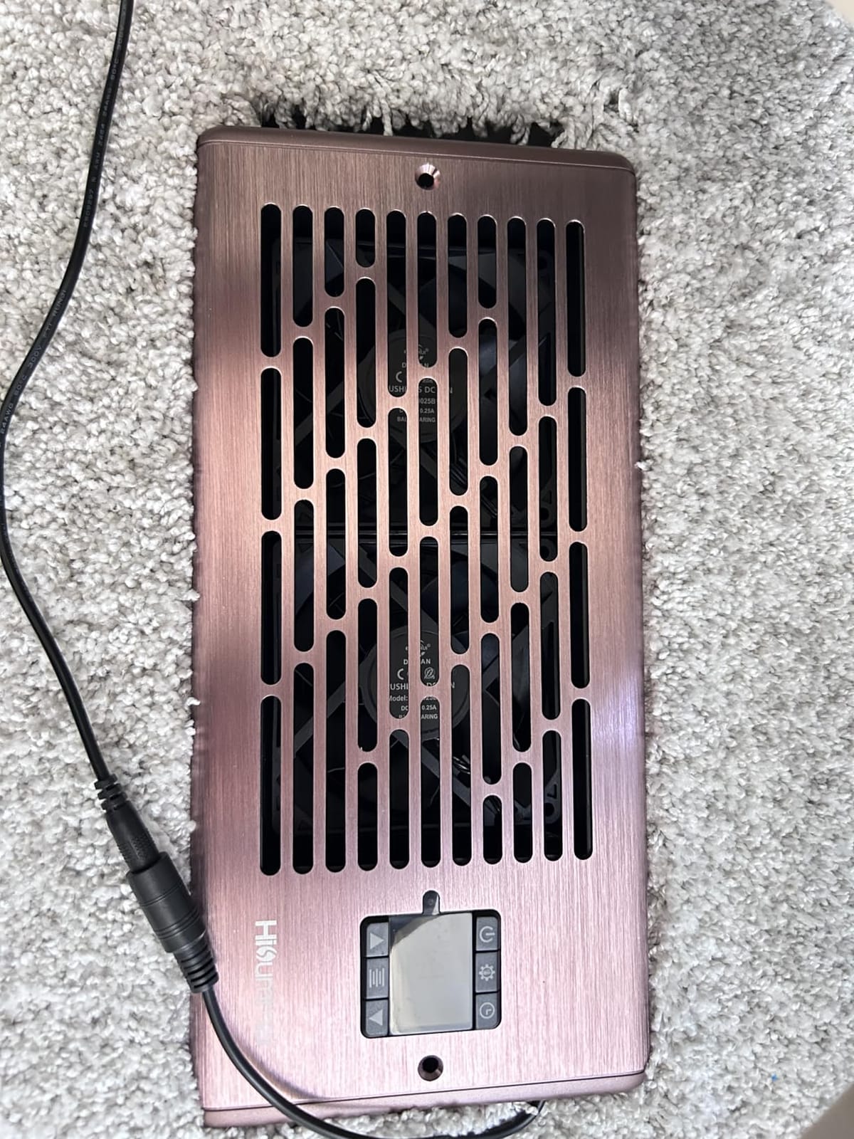 Hisummer Register Booster Fan for 4