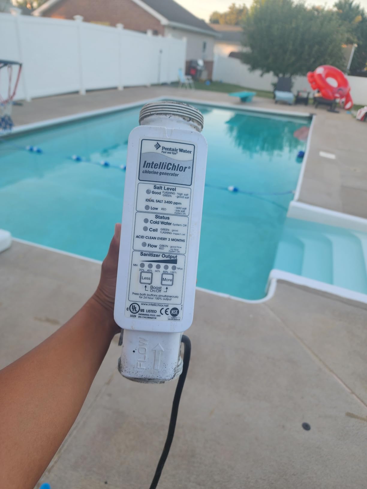 Salt Cell for Pool - Fits for Pentair Salt Cell, up to 40,000 Gal Pool customer photo 1