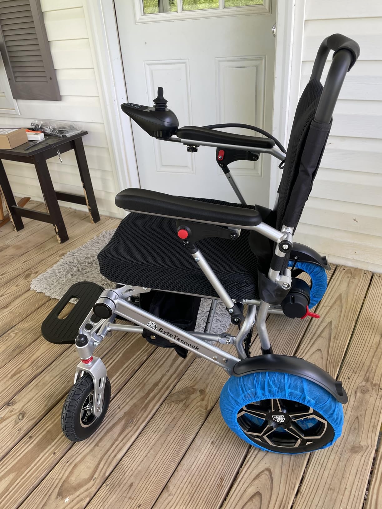 [2026 Upgrade] Foldable Electric Wheelchairs for Adults Lightweight customer photo 1