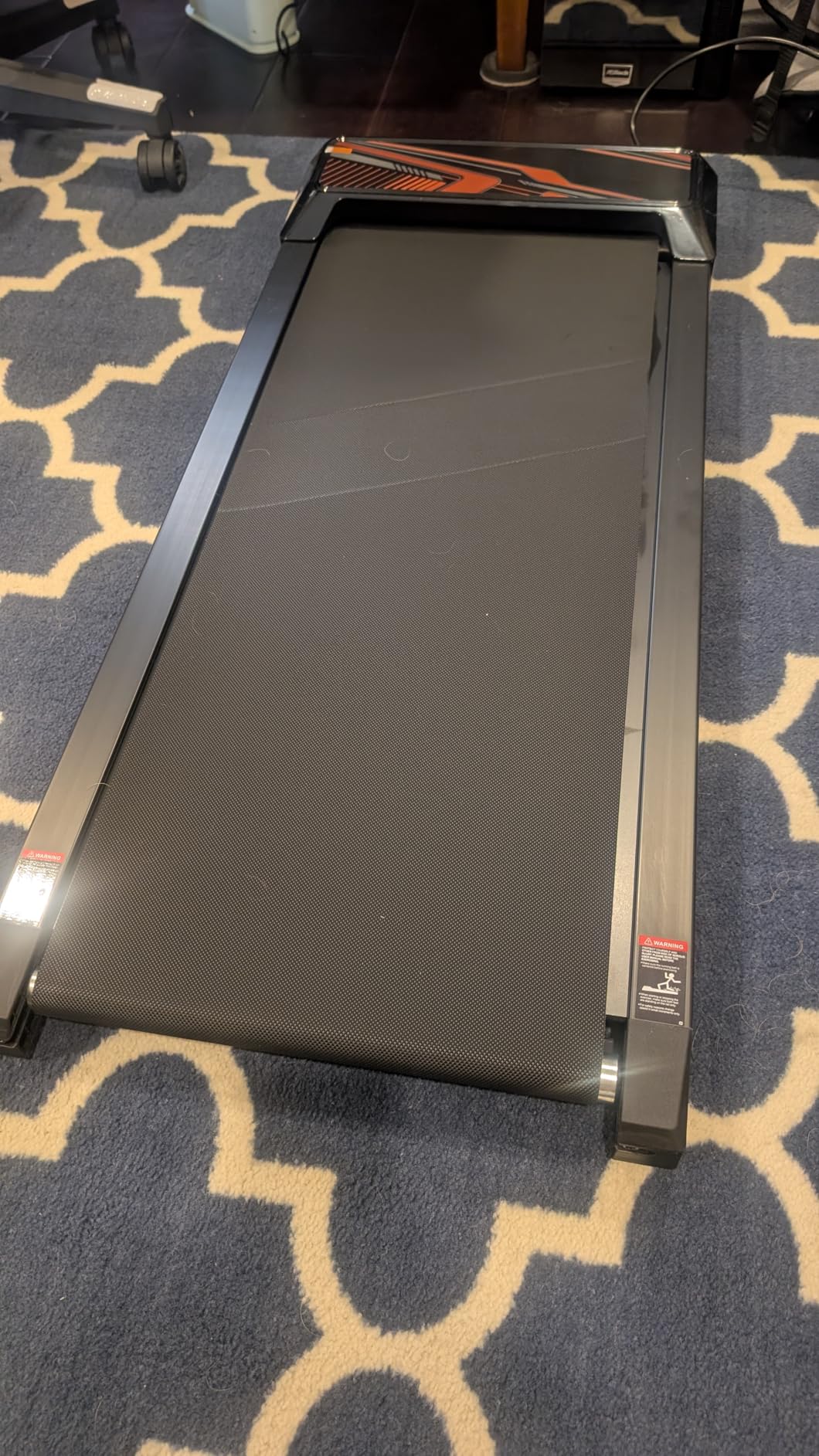 Under Desk Treadmill, Walking Mat with Incline pad customer photo 1