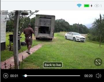 ELYSOO 2 Pack 4G LTE Cellular Security Cameras, Solar Powered Outdoor Camera No WiFi Needed for Farm&Ranch, 2K Night Vision, 360° View, Built in SIM Card(Support Verizon/AT&T/T-Mobile) - White customer photo 2