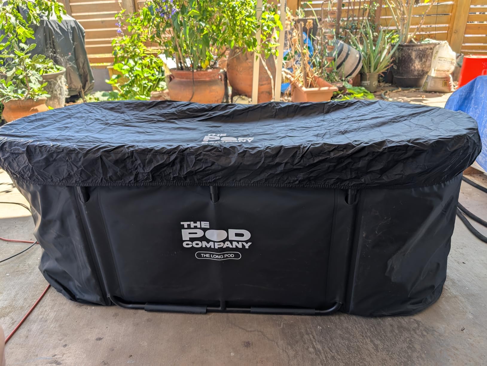 The Pod Chiller 2.0 for Cold Plunge Tubs, WiFi App Control, Cools to 37°F, 145 GPH Water Filtration & Circulation System, Energy Efficient Cold Therapy Chiller for Ice Baths & Recovery customer photo 1