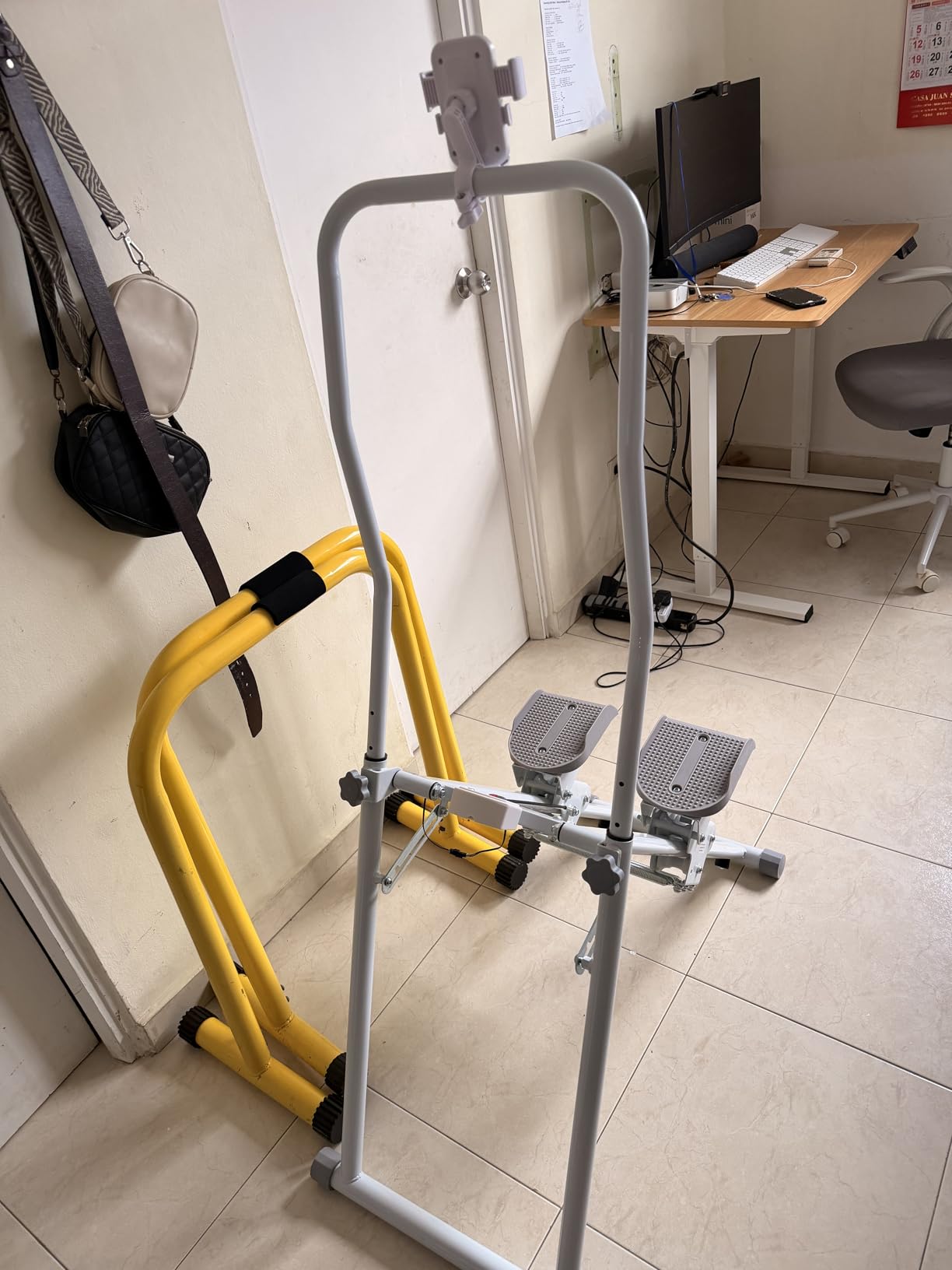Stair Stepper for Home Adjustable Resistance Vertical Climbers Handlebar customer photo 1