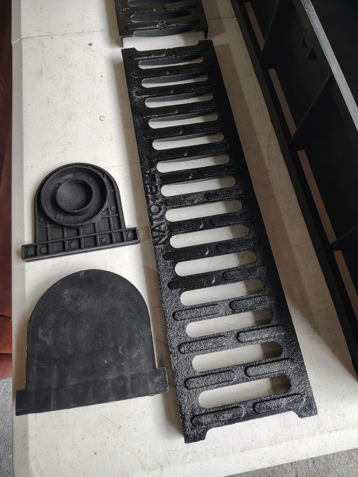 3 Pack 39.4x6.1x5.5 in. B125 Trench Drain with Ductile Iron Grate customer photo 2