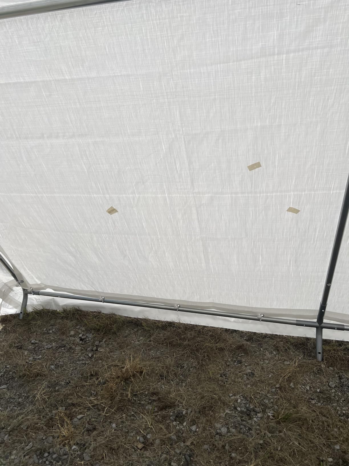 JY QAQA Carport, 12x20 FT Heavy Duty Carport with Removable Side Walls and Doors, Portable Garage with Roll-Up Window and Sandbags, Car Canopy with All-Season Tarp for Cars, Trucks, Boats, Grey customer photo 1