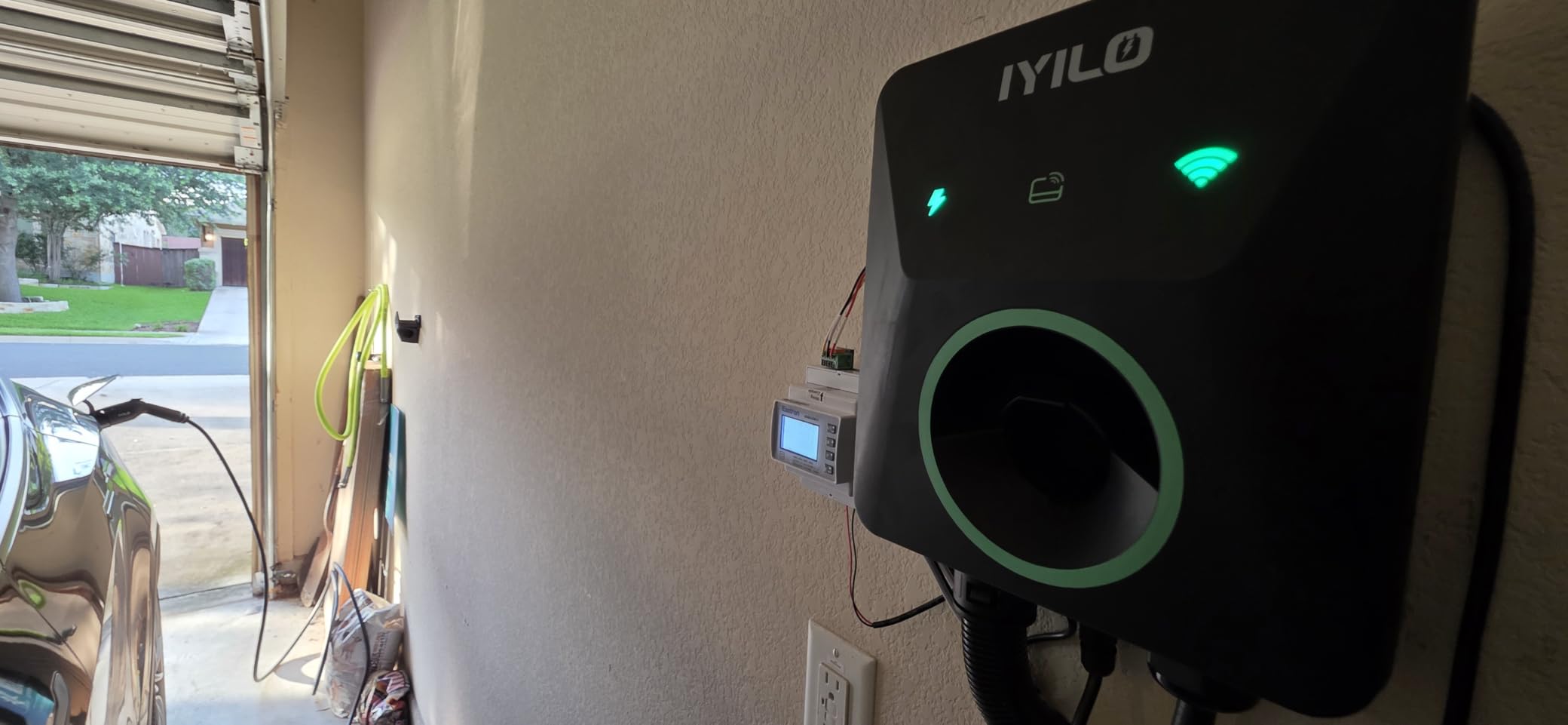 Upgraded Version Level 2 EV Charger, 40A /9.6KW or 48A/11.5KW | Compatible with Dual Installation Methods: NEMA 14-50P or Hardwired, Power Sharing, DLB, Temp Sensors, Smart APP, UL/ETL customer photo 2
