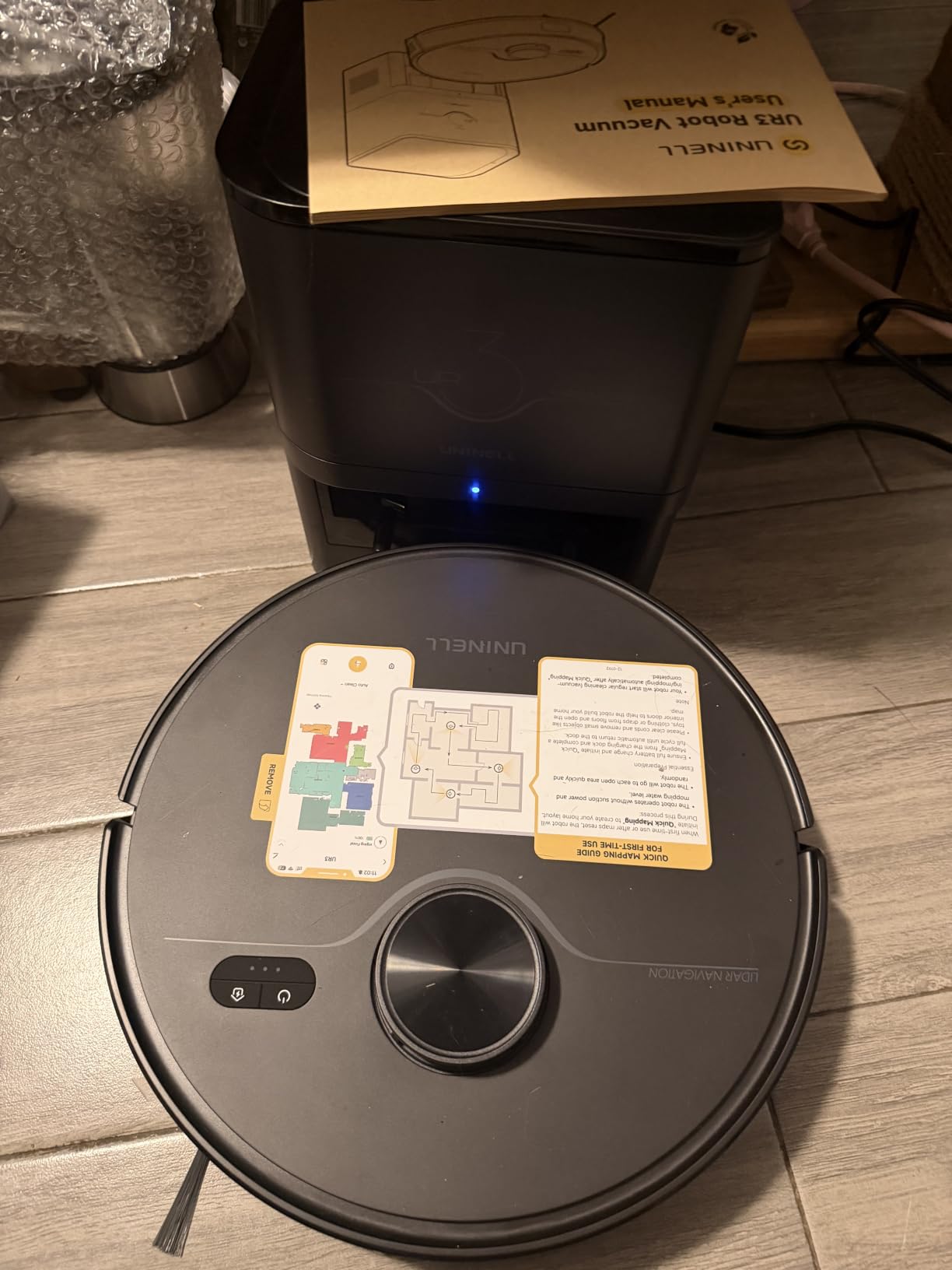Robot Vacuum and Mop 7000Pa LiDAR Self-Empty Station | Robot Vacuum Ultra quiet cleaning, Alexa voice control, customizable no-go zones for multi-floor households carpets pet hair customer photo 1
