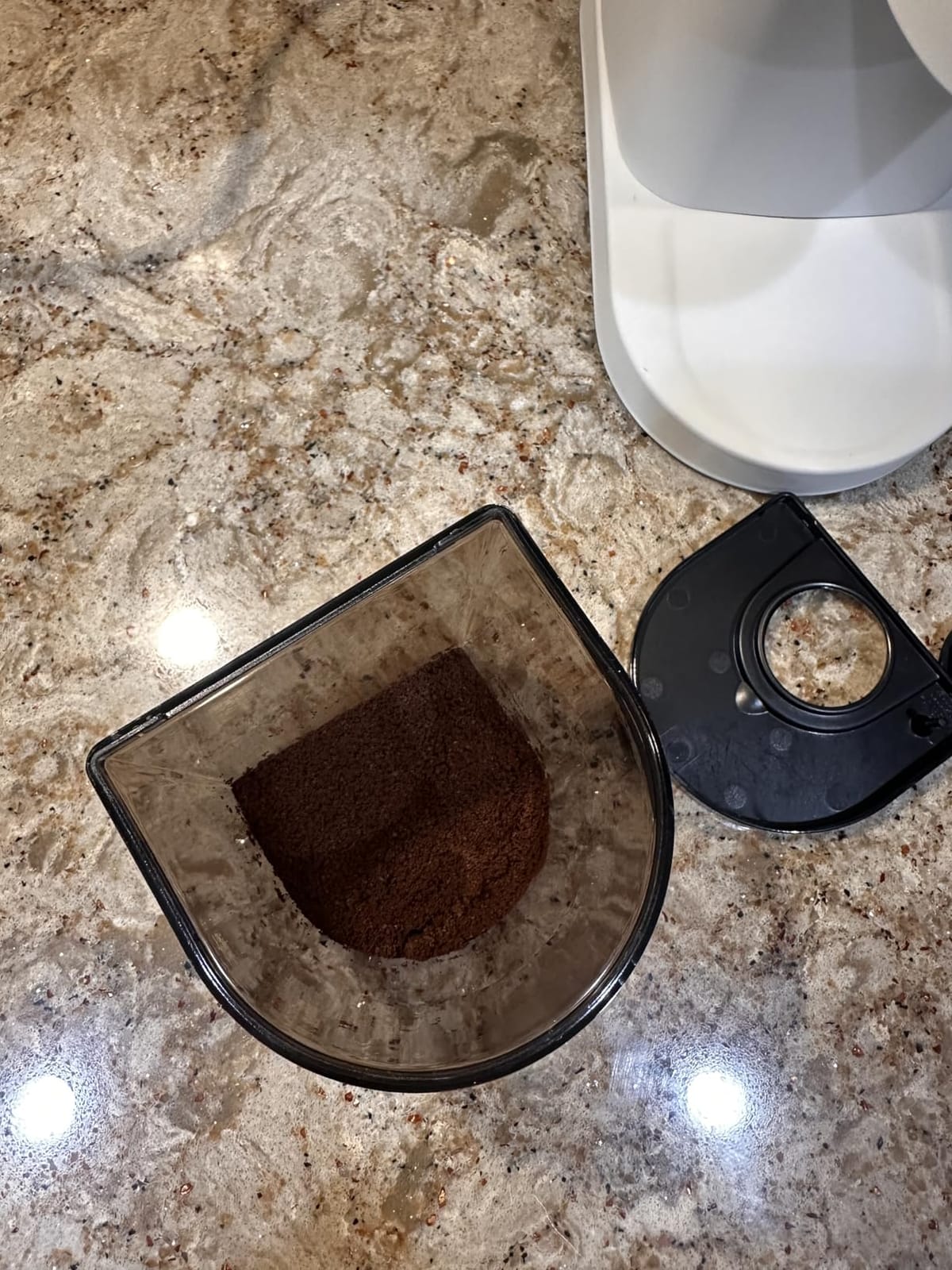 Aromaster Conical Coffee Bean Grinder, 48 Settings, Anti-Static, Sliver customer photo 1