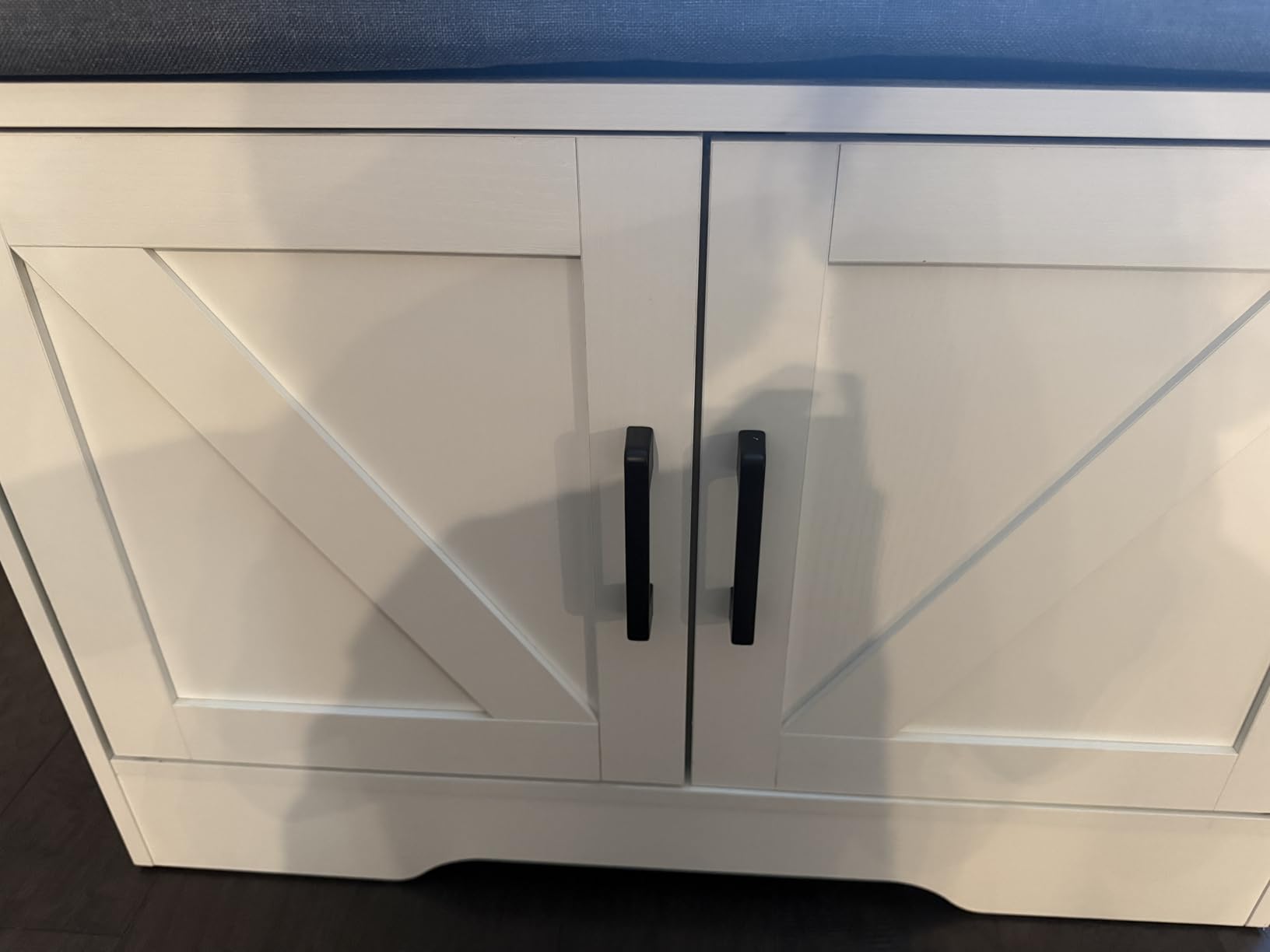 NEWBULIG Shoe Bench with Storage for Entryway, 39.4