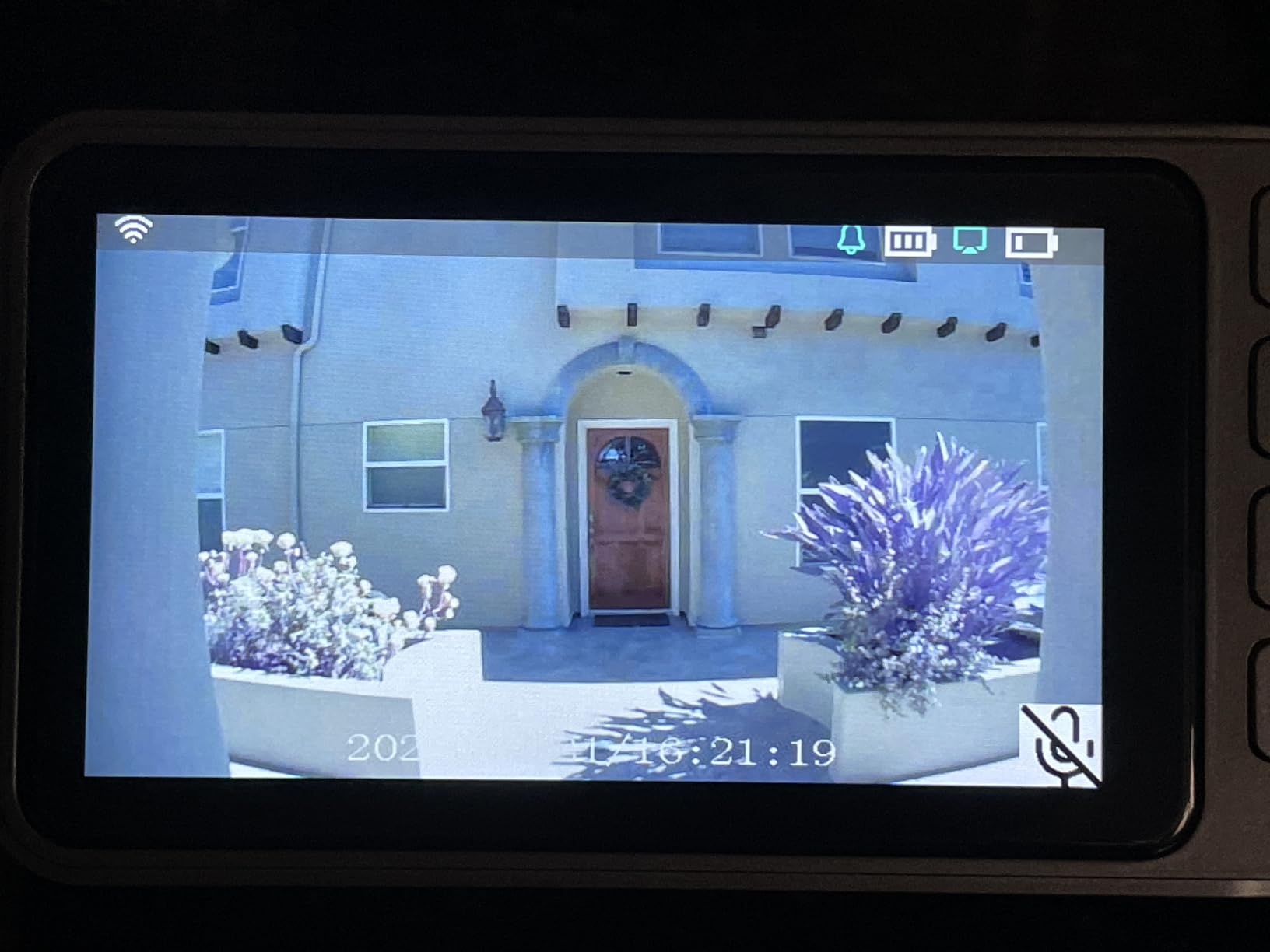 Video Doorbell Camera Wireless No Subscription No WiFi & APP, with Monitor | Two-Way Audio, 4.5'' display screen 1080P HD, Night Vision, 120° View Angle, Plug & Play, Free Local SD Storage, Auto Recording customer photo 1