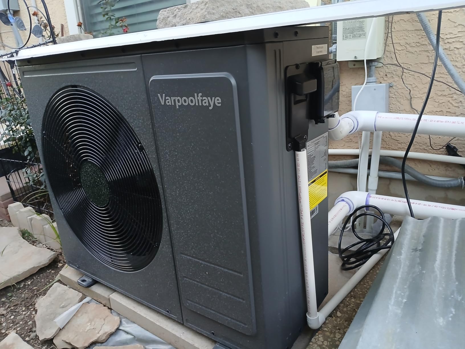 16000BTU Swimming Pool Heat Pump Up to 5000 Gallons 110v customer photo 2