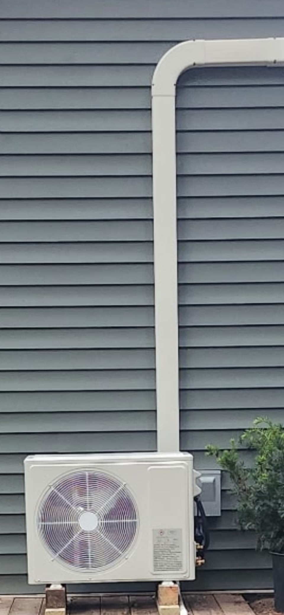 12000BTU Mini Split Air Conditioner Heat Pump, 19 SEER2 Inverter Compressor AC Unit Cools Rooms up to 750 Sq. Ft, 115V Ductless Split AC with Pre-Charged Condenser & Installation Kit(White) customer photo 2