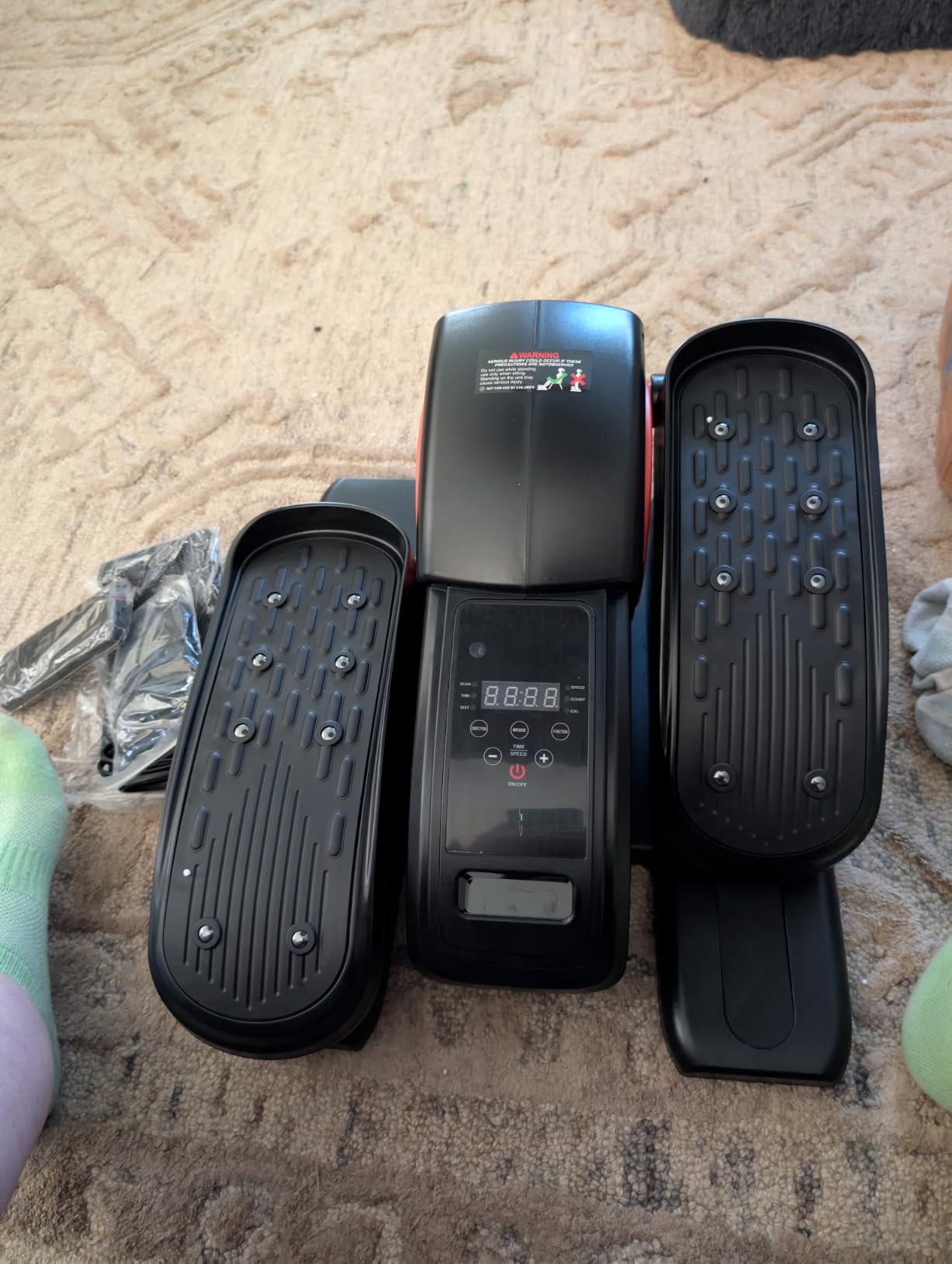 Under Desk Elliptical Machine Seated Pedal Exerciser customer photo 1
