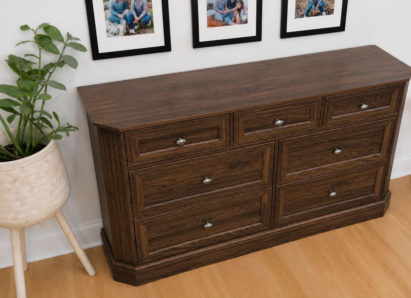 7 Drawers Dresser for Bedroom, 54.13