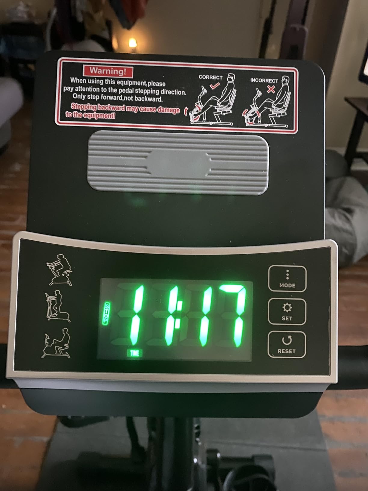 VANSWE Recumbent Exercise Bike for Home Seniors with 380 LB Weight Capacity | Stationary Bike with 16-Level Magnetic Resistance, Bluetooth App Connectivity, Whisper Quiet, Back-lit LED Display customer photo 1