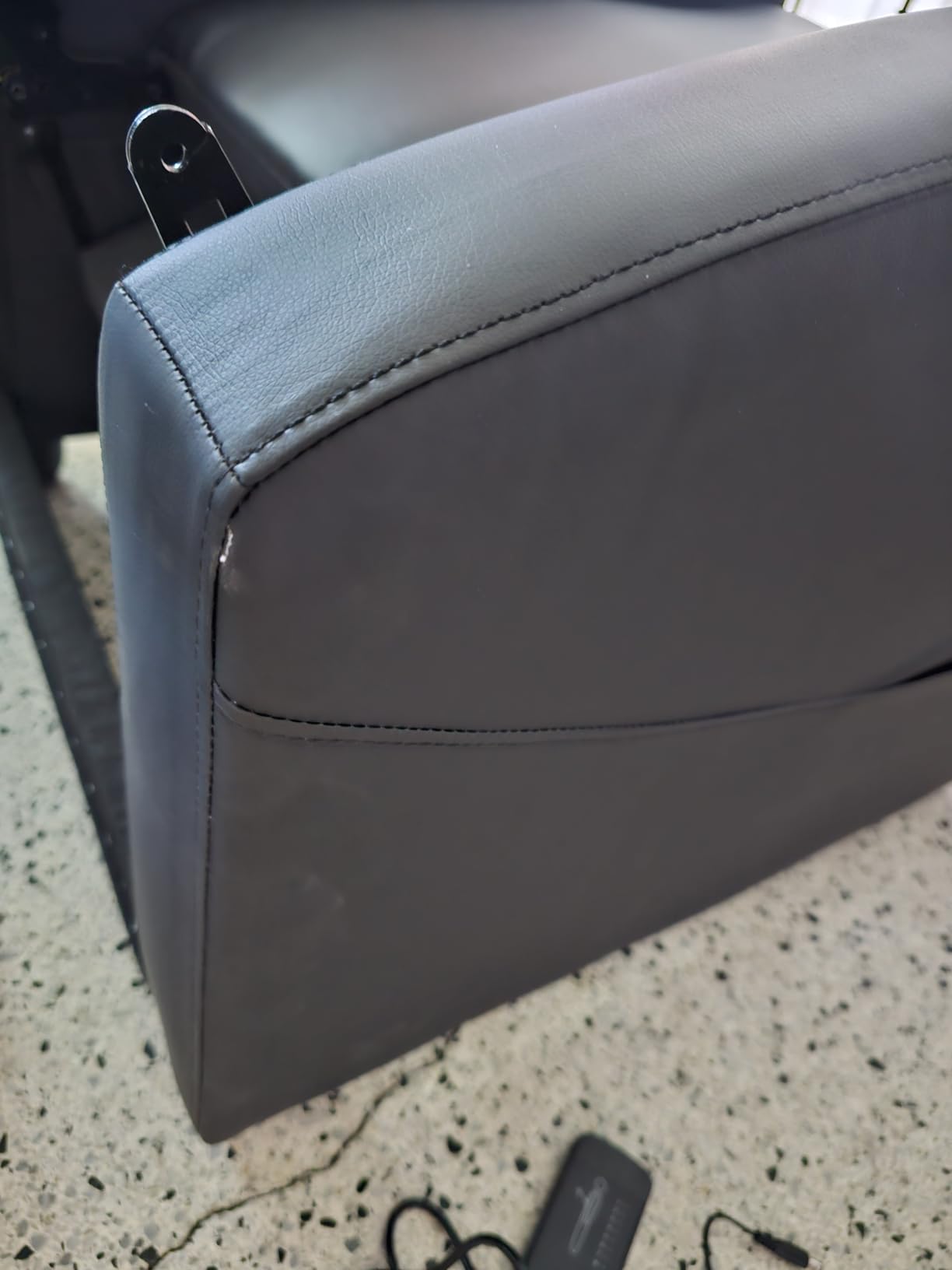 Massage Recliner Chair, Recliner Sofa Fabric for Adults, Recliners Home Theater Seating with Lumbar Support, Reclining Sofa Chair for Living Room, Ink customer photo 1
