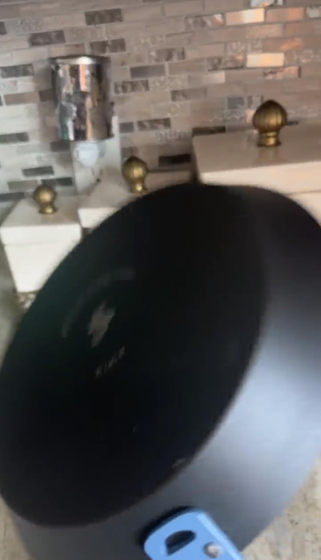 12 IN Carbon Steel Frying Pan, Pre-Seasoned Nitrided Preseasoned Skillet customer photo 1