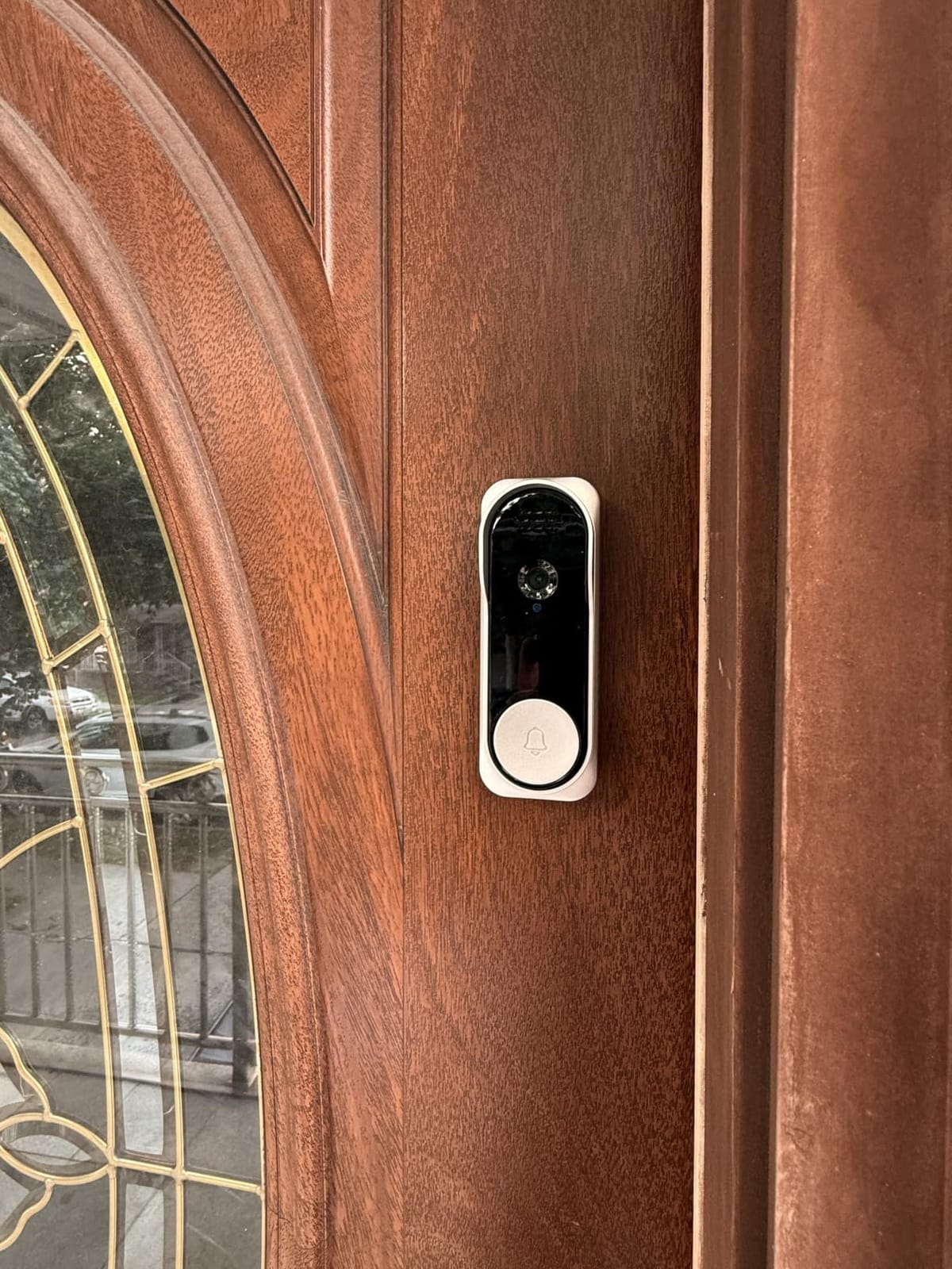 Wireless Video Doorbell, 130° Wide Angle, Infrared Night Vision, Two-Way Audio, No WiFi Needed, Supports Local SD Card Recording customer photo 1