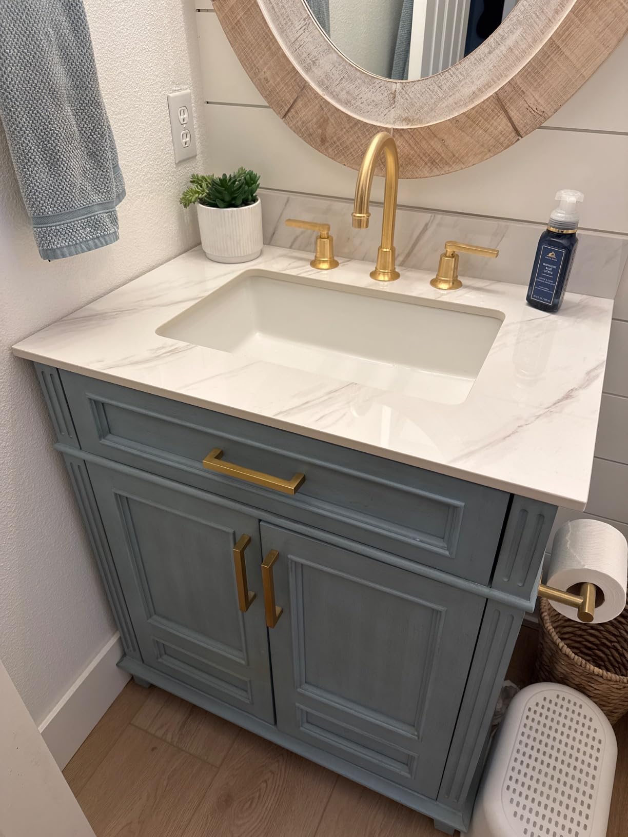 Runboll Bathroom Vanity Top 49
