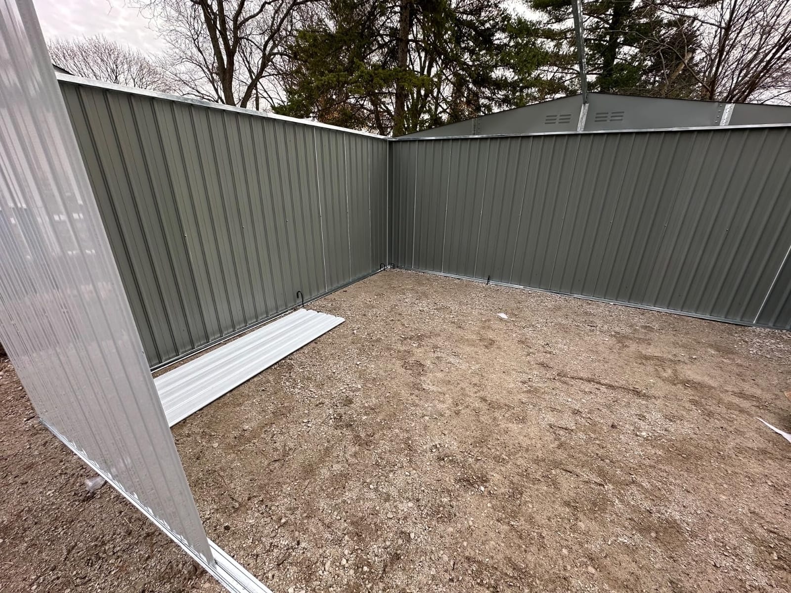 U-MAX 4'x6' Resin Outdoor Storage Shed, Lean to Plastic Shed with Base customer photo 1