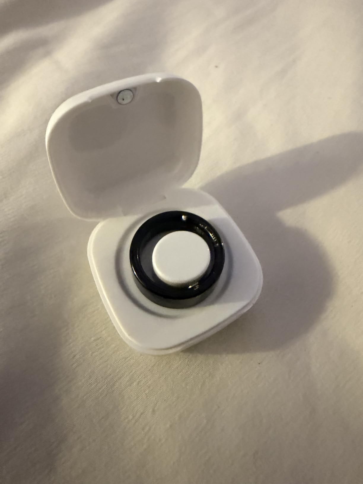 Smart Ring with Sleep Monitoring, Step Counting, Heart Rate, Blood Oxygen for iOS and Android, No Subscription Fee, IP68 Waterproof Health Tracker (Silver, 8) customer photo 2